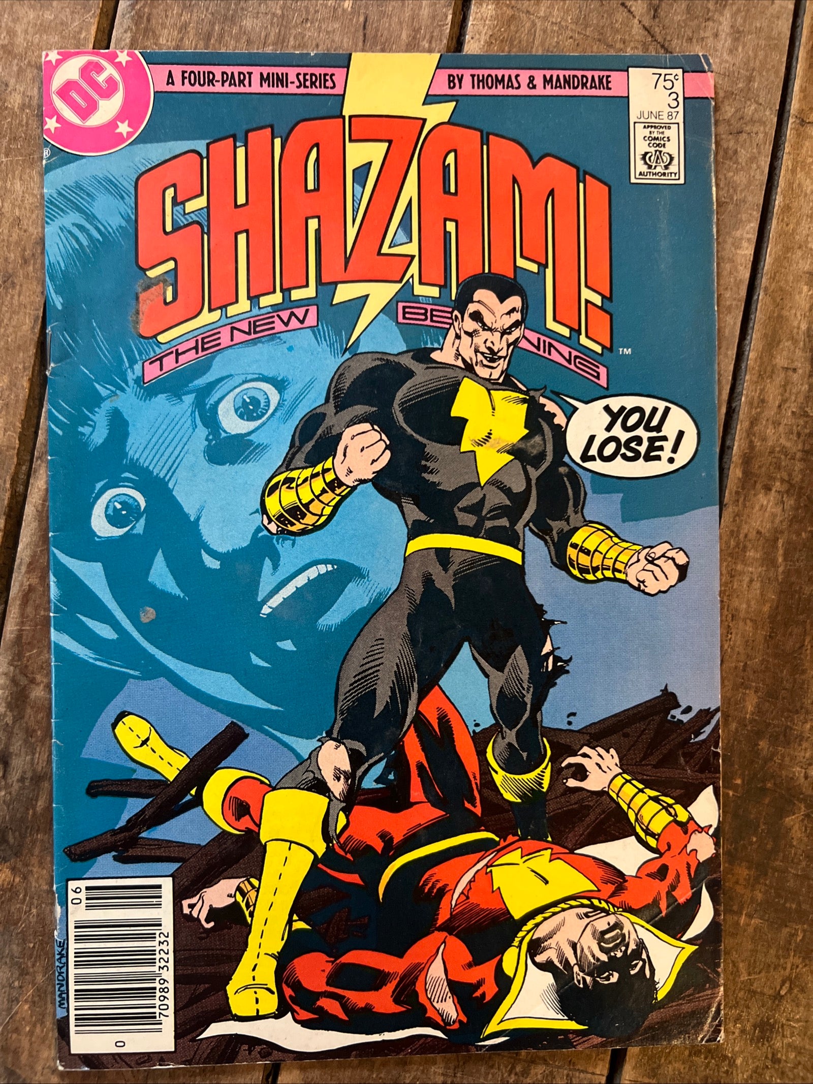 Shazam! The New Beginning #3 (1987) DC Comics - A Four-Part Mini Series
