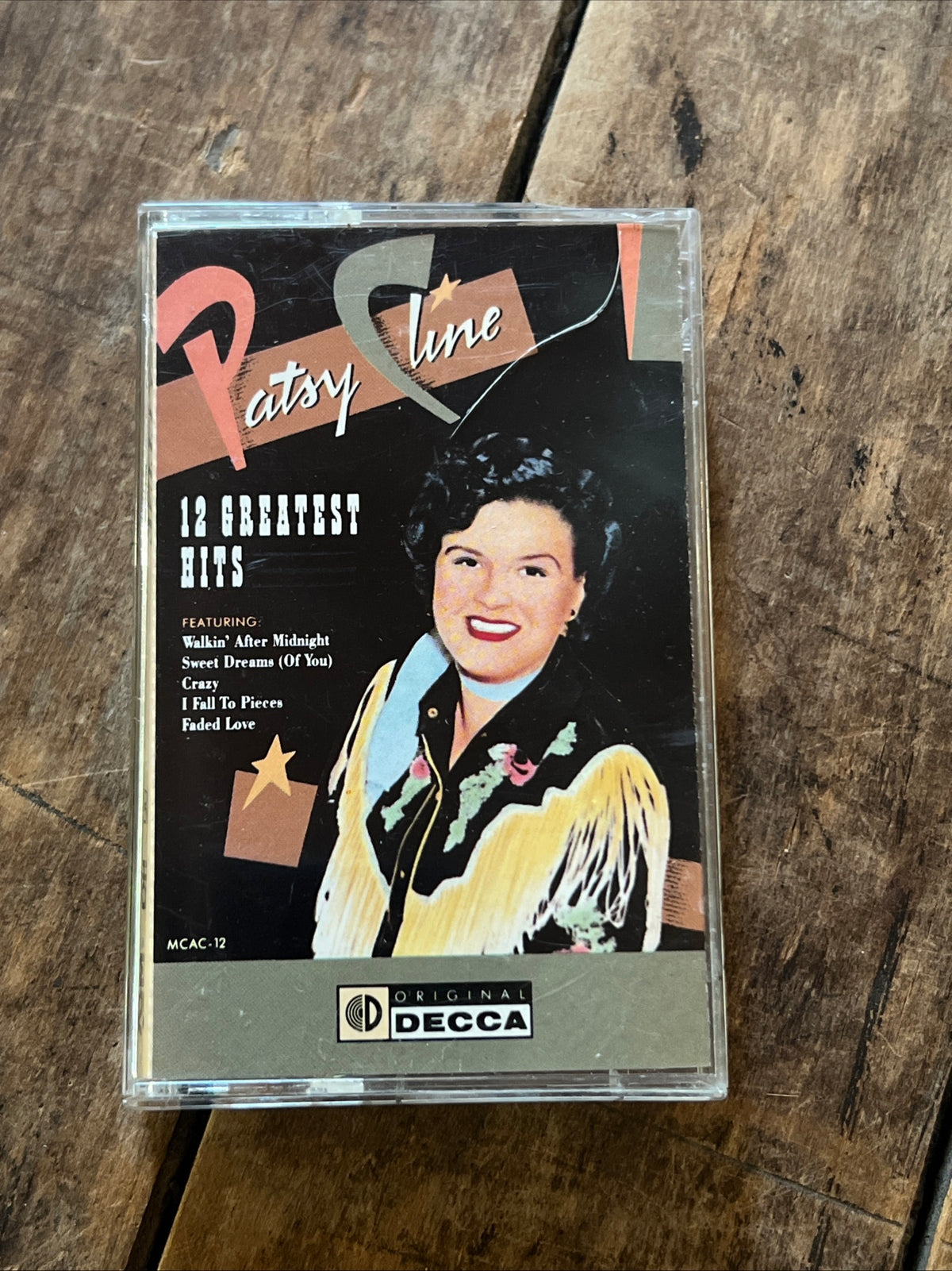 Patsy Cline 12 GREATEST HITS - 1988 MCA Records