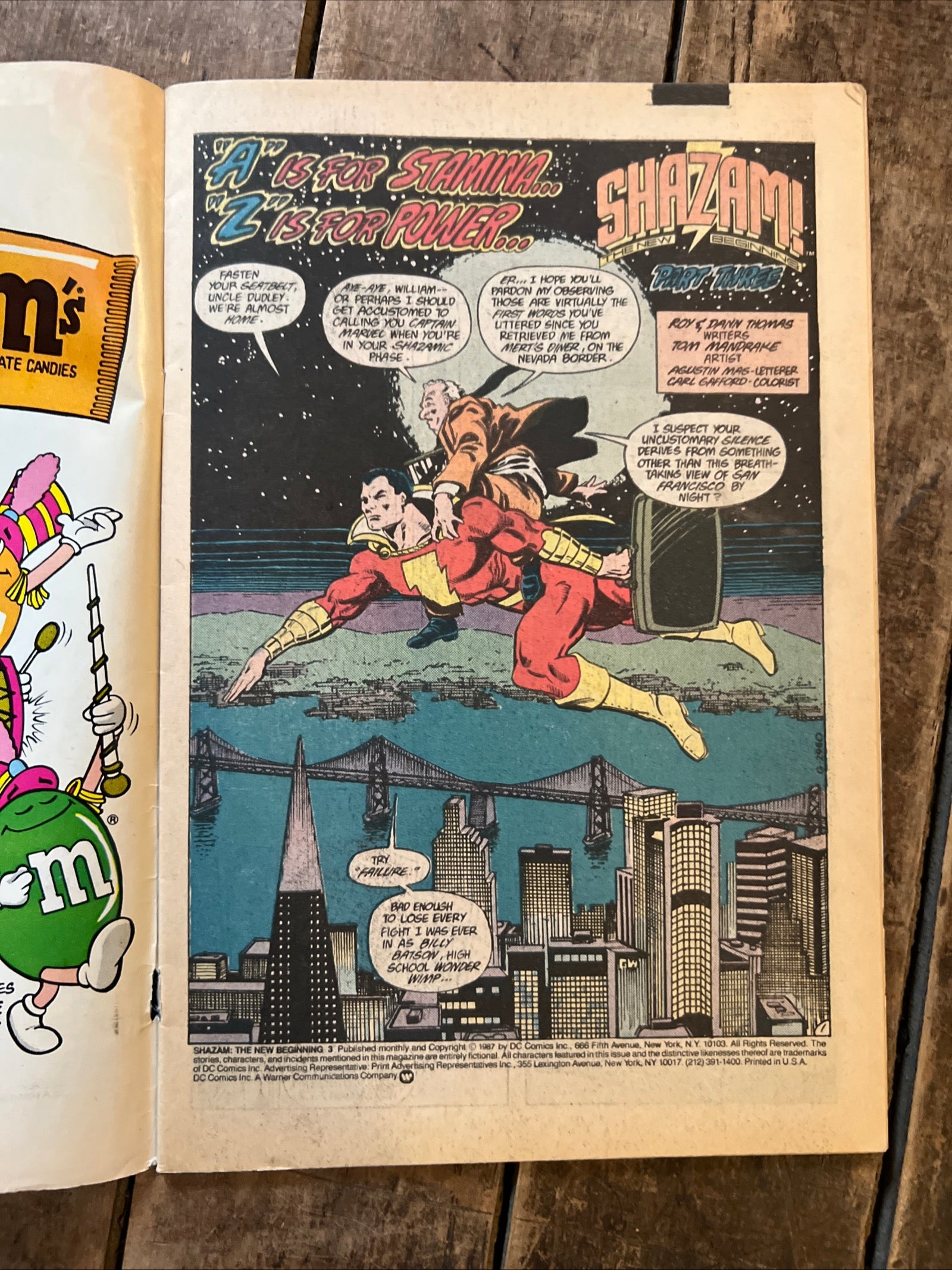 Shazam! The New Beginning #3 (1987) DC Comics - A Four-Part Mini Series
