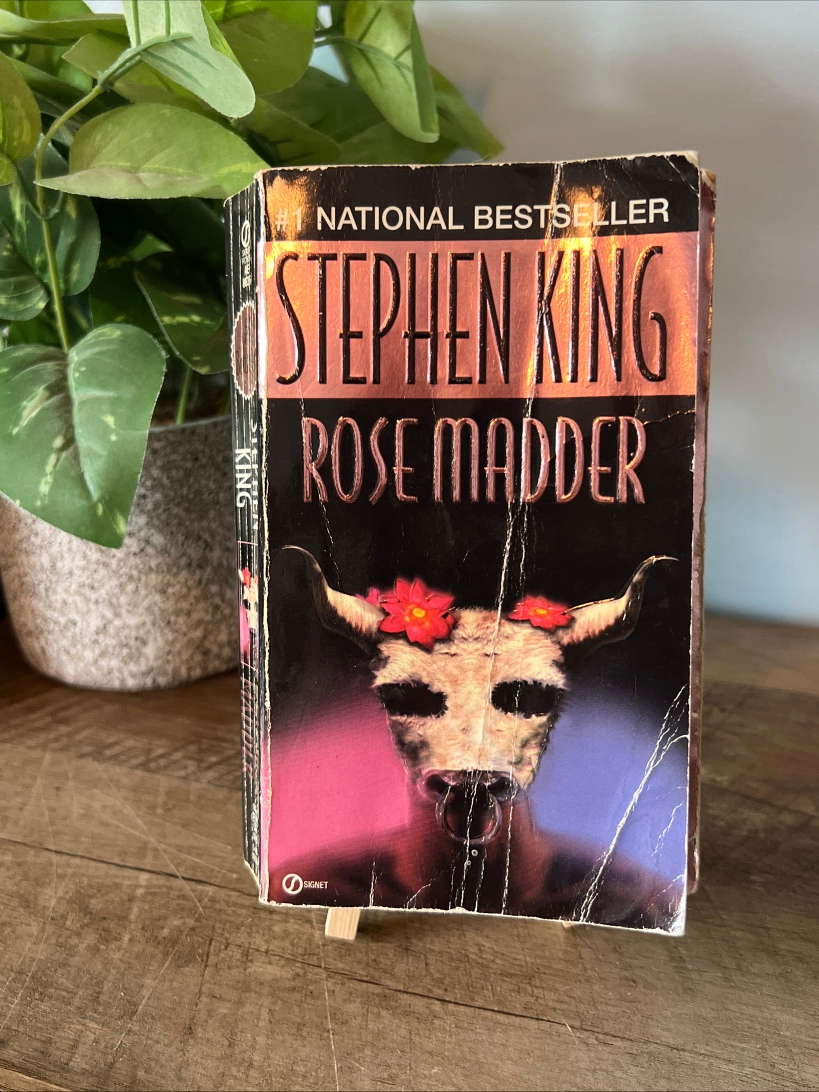 Rose Madder by Stephen King - Signet Paperback 1996 Novel - Horror / Thriller