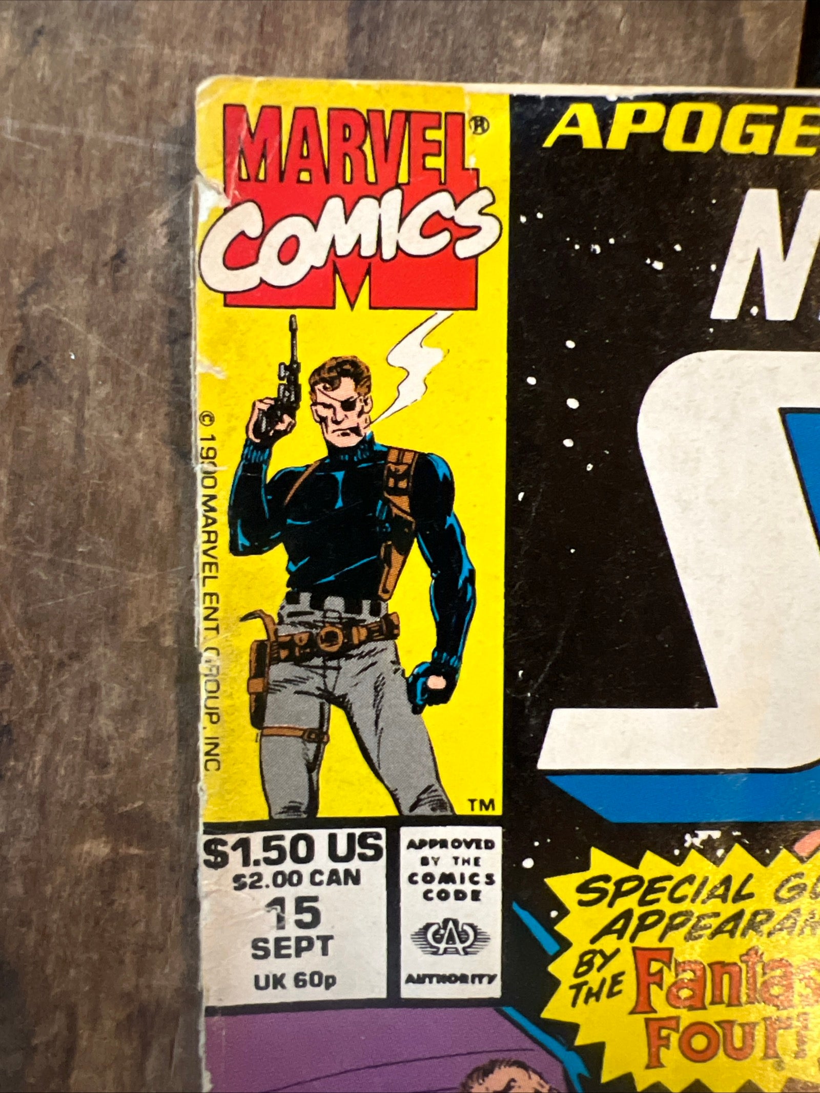 Nick Fury, Agent of SHIELD #15 (1990) Marvel Comics - Apogee of Disaster part 1 of 5