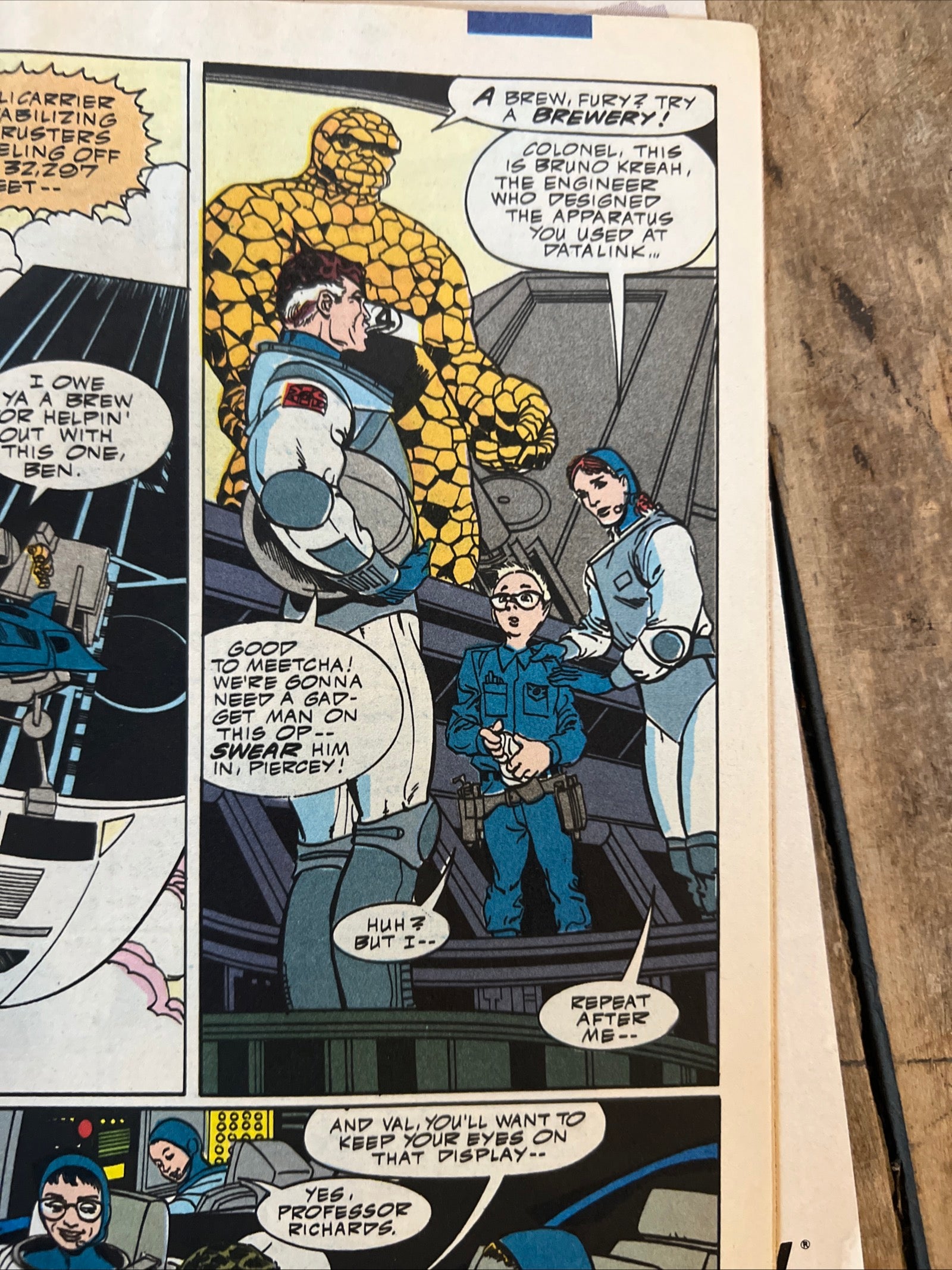 Nick Fury, Agent of SHIELD #15 (1990) Marvel Comics - Apogee of Disaster part 1 of 5