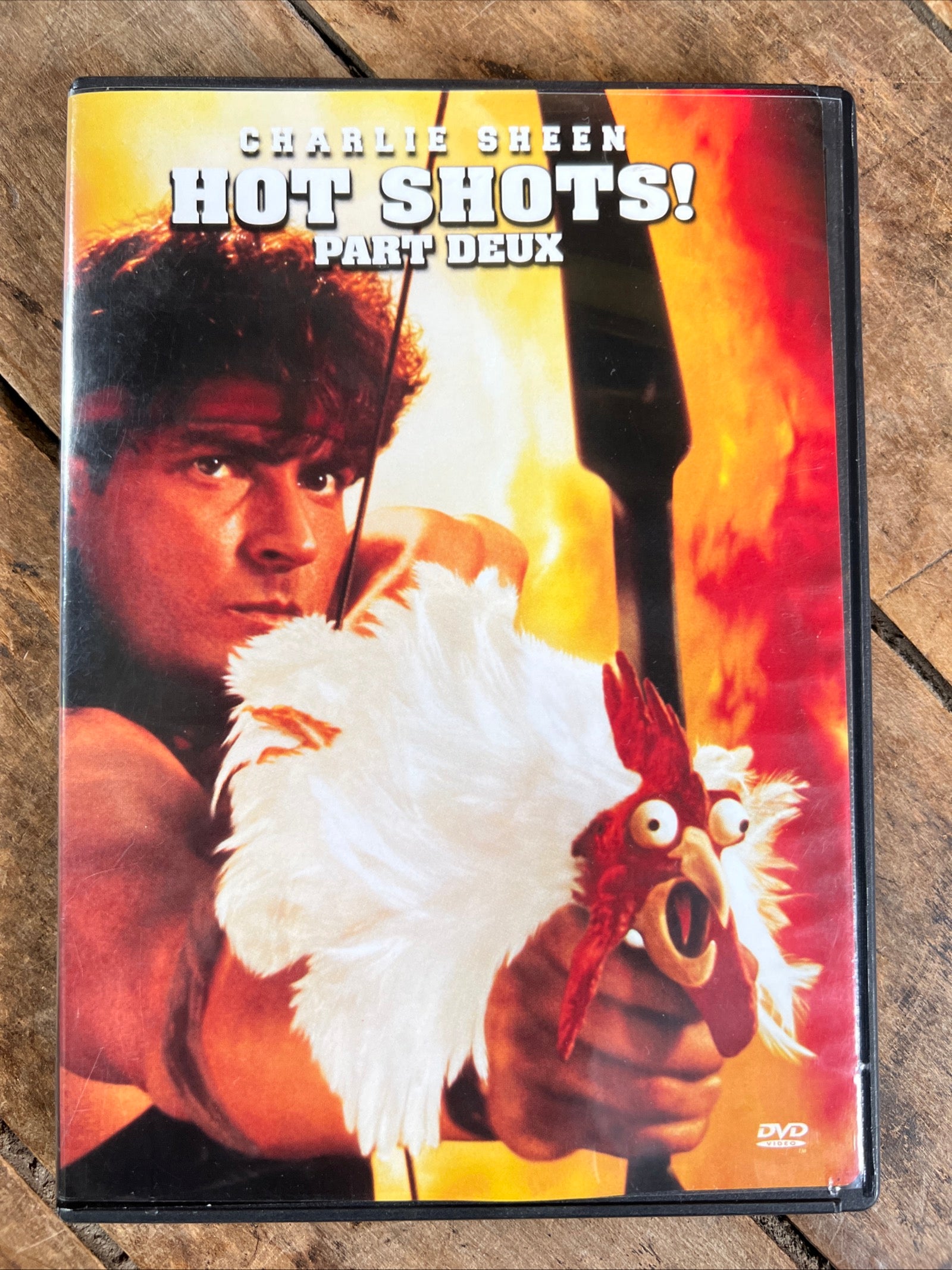 Hot Shots! Part Deux ( DVD 1993 ) Comedy / Action - Starring Charlie Sheen