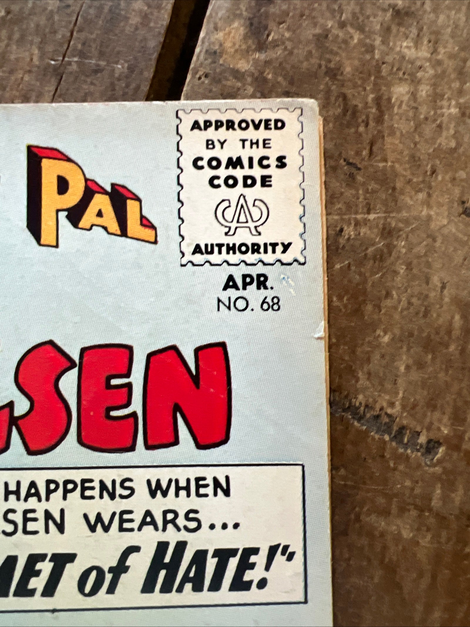 Superman's Pal, Jimmy Olsen #68 (1963) DC Comics- National Comics