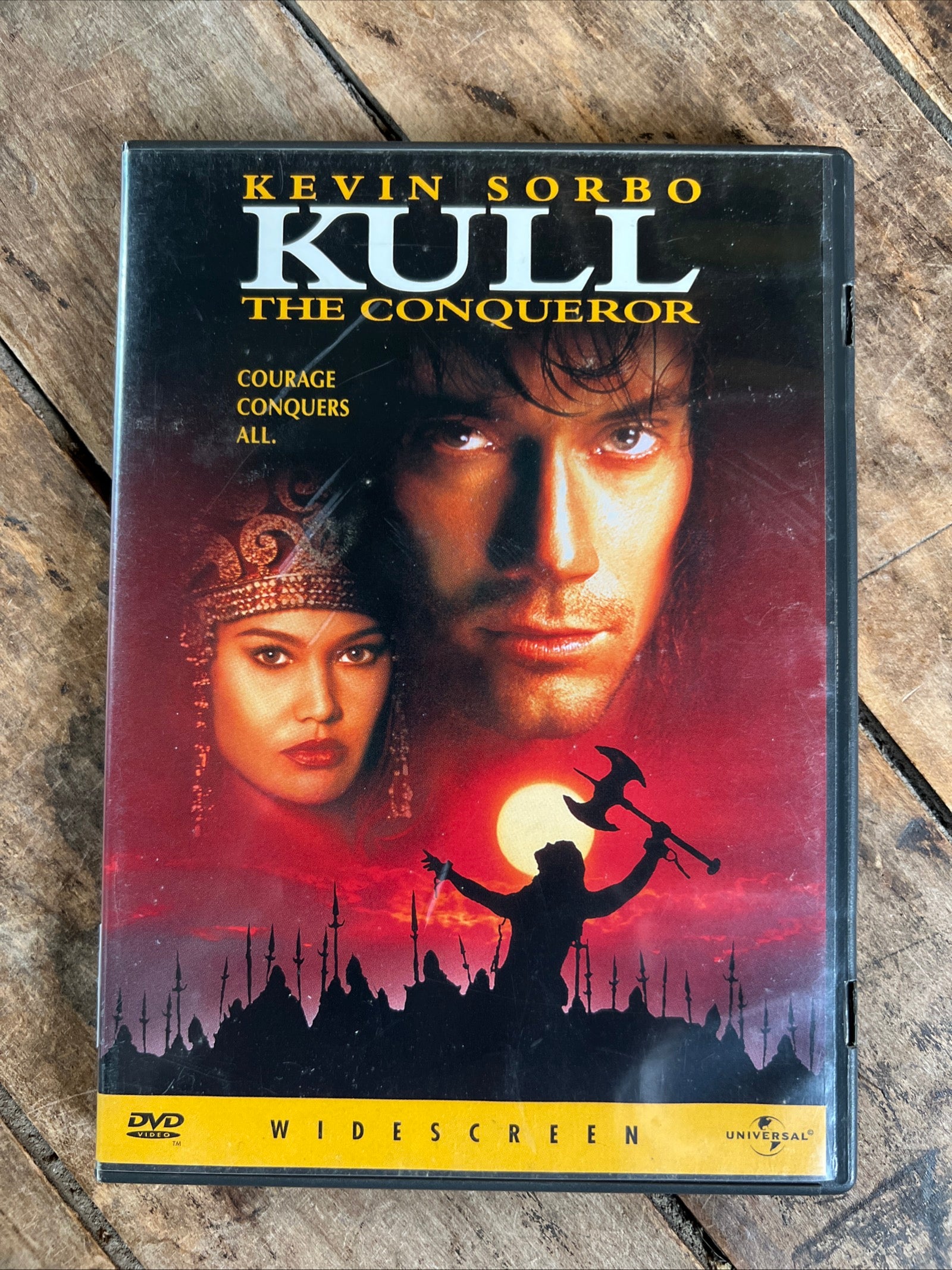 KULL The Conqueror ( DVD 1997 ) Action / Adventure - Starring Kevin Sorbo & Tia Carrere