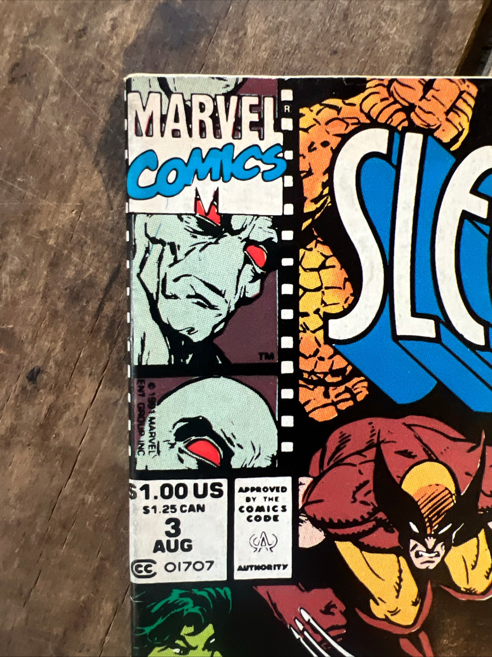 Sleepwalker #3 (1991) Marvel Comics - Newsstand Edition