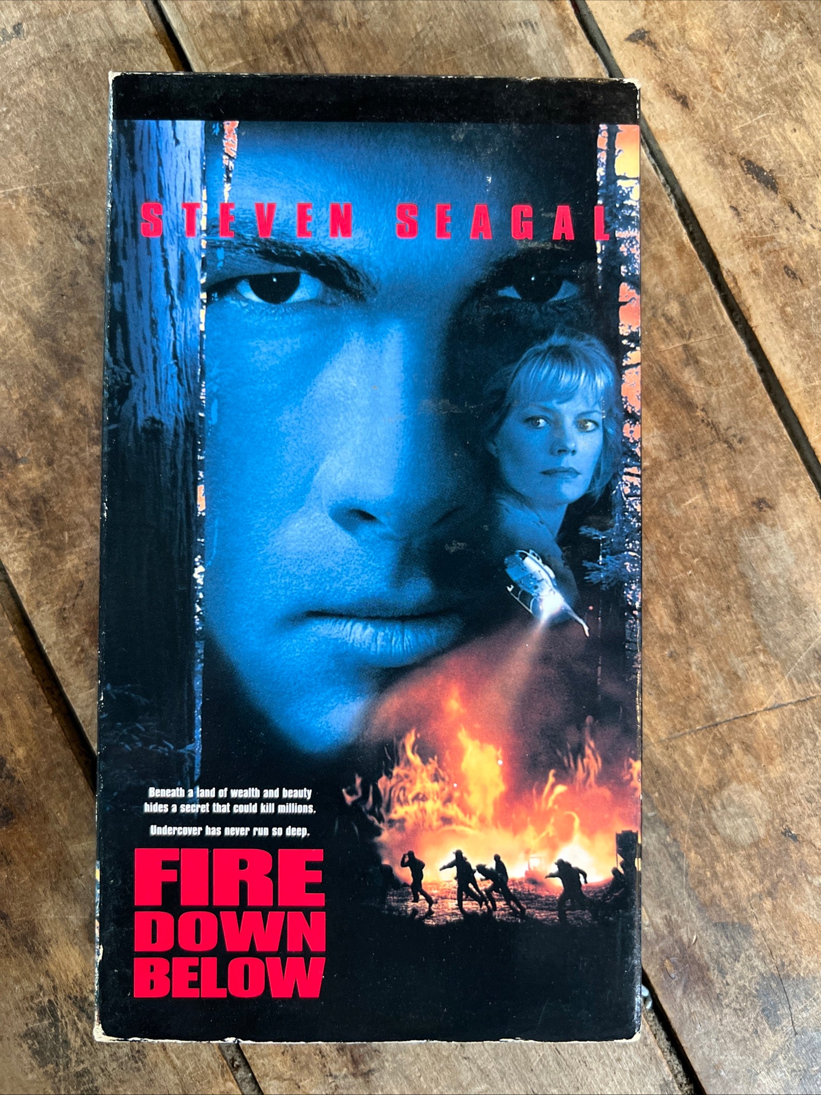 Fire Down Below ( VHS 1997 ) Action / Thriller [R] Starring Steven Seagal