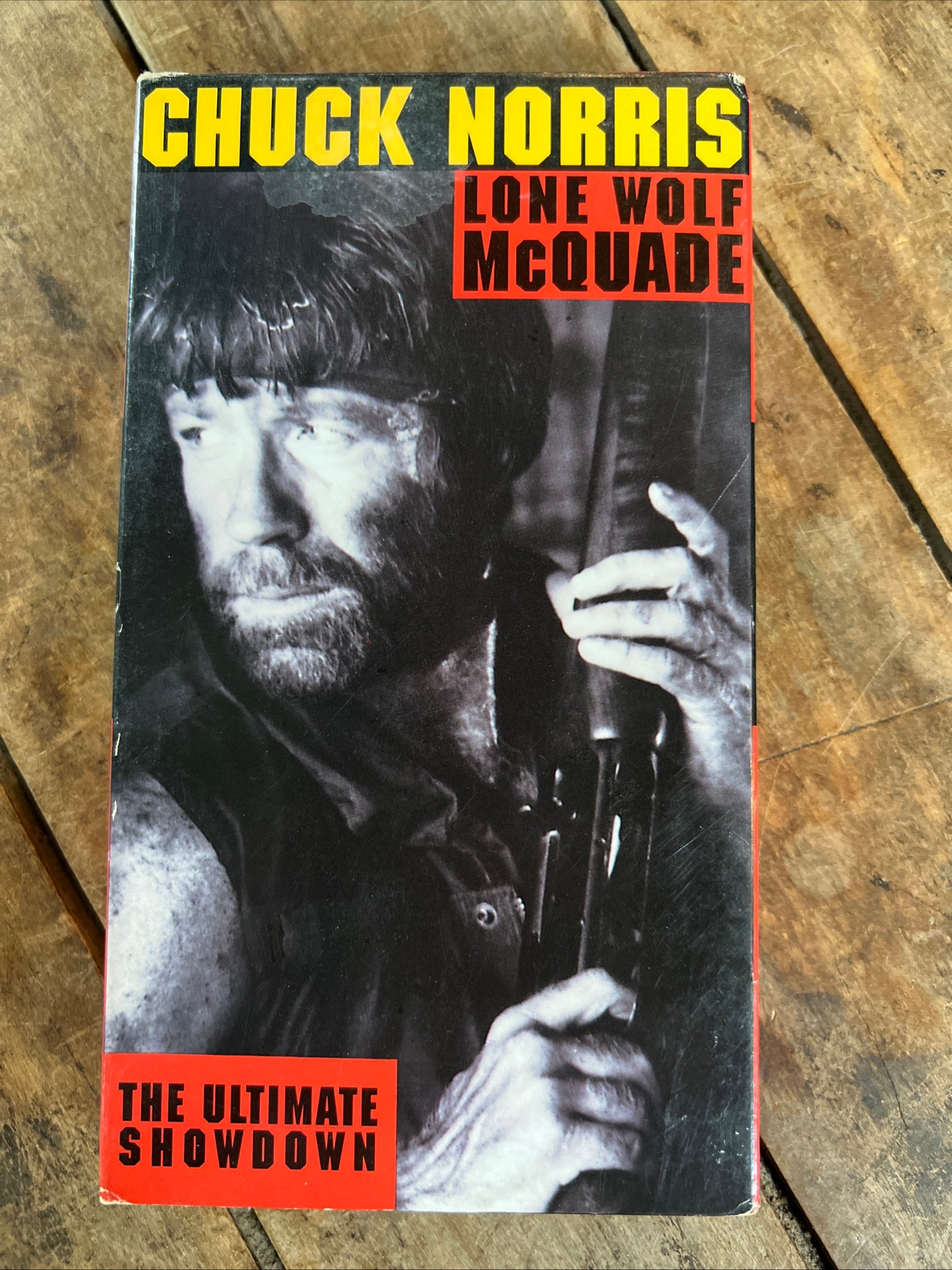 Lone Wolf McQuade ( VHS 1983 ) Action / Western [PG-13] Starring Chuck Norris