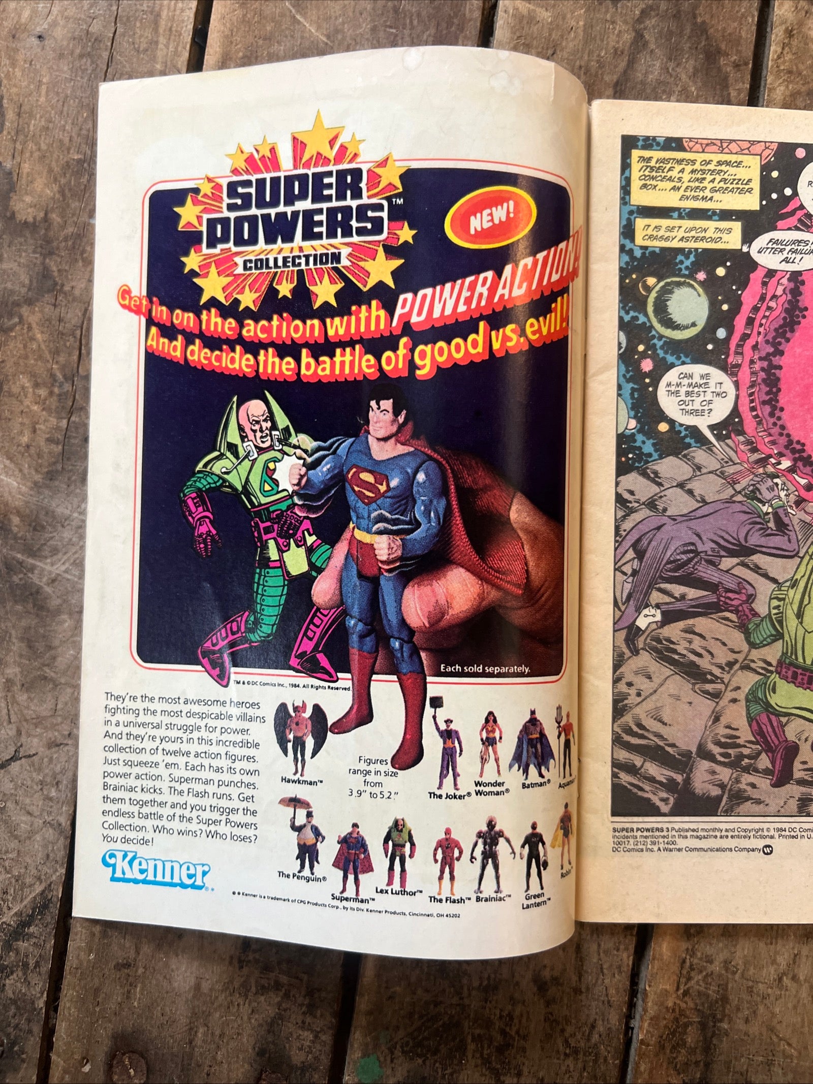 Super Powers #3 (1984) DC Comics - Mini Series 3 of 5 -Amazons At War!