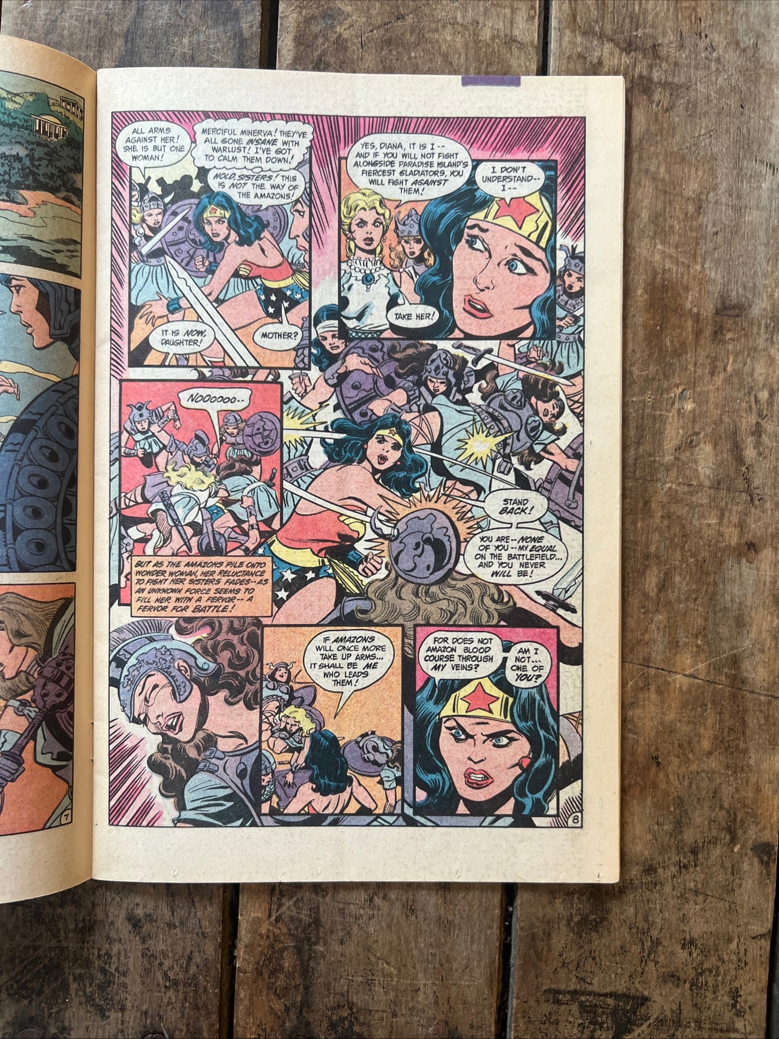 Super Powers #3 (1984) DC Comics - Mini Series 3 of 5 -Amazons At War!