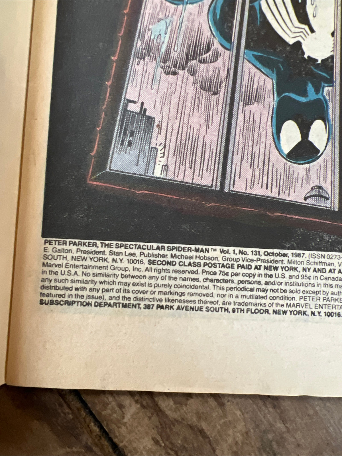 The Spectacular Spider-Man #131 Newsstand Edition (1987) Marvel Comics