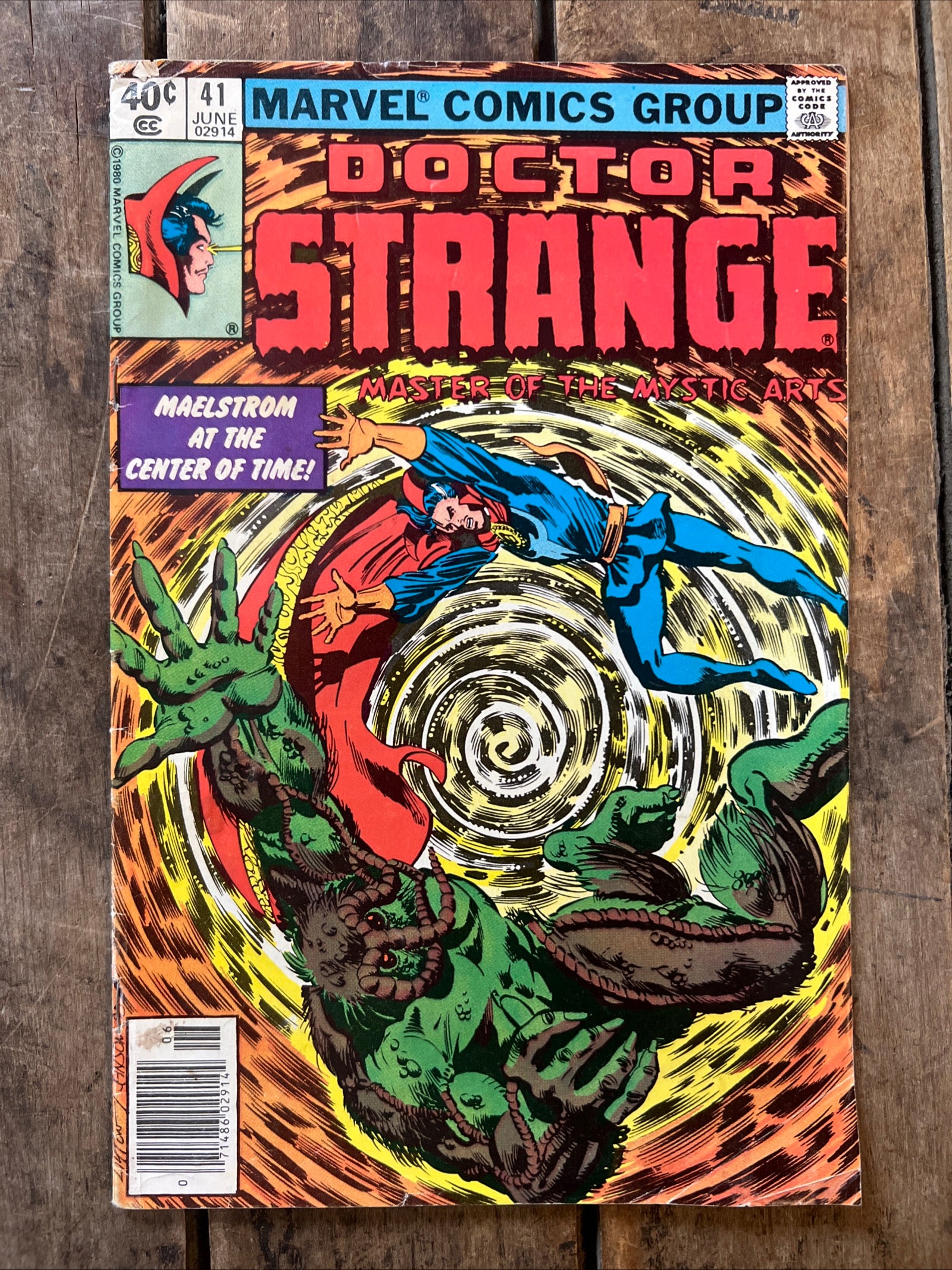 Doctor Strange #41 (1980) Marvel Comics Group - Maelstrom at the Canter of Time