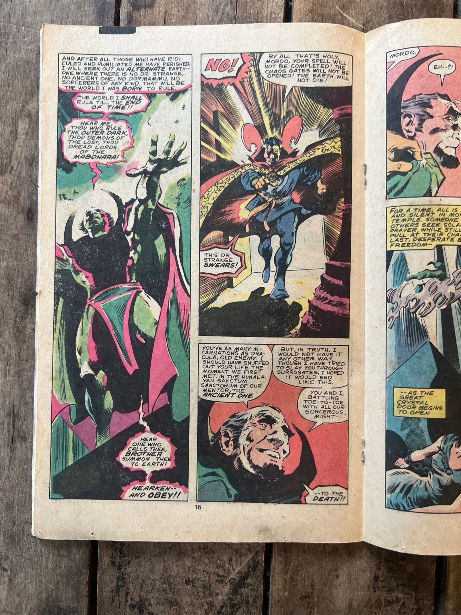 Doctor Strange #41 (1980) Marvel Comics Group - Maelstrom at the Canter of Time