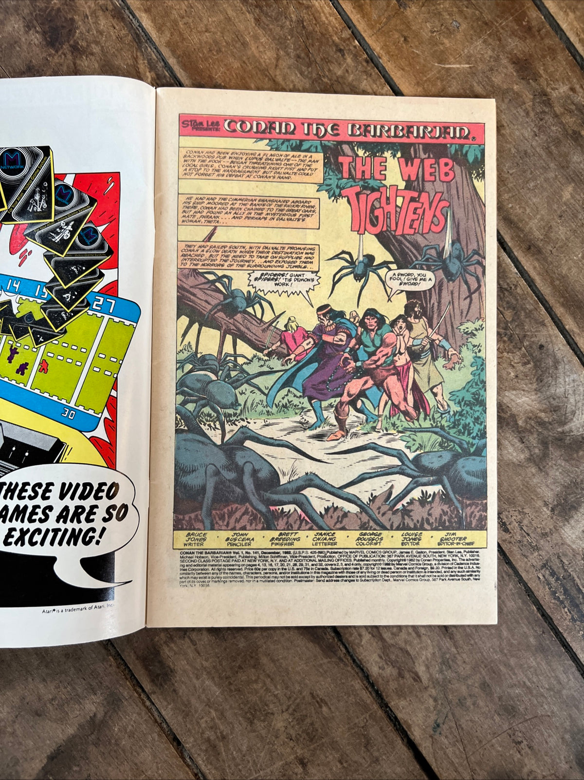Conan the Barbarian #141 (1982) Direct Edition - Marvel Comics