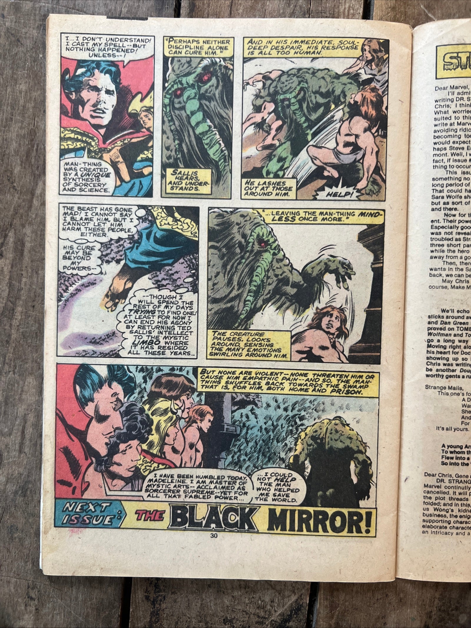 Doctor Strange #41 (1980) Marvel Comics Group - Maelstrom at the Canter of Time