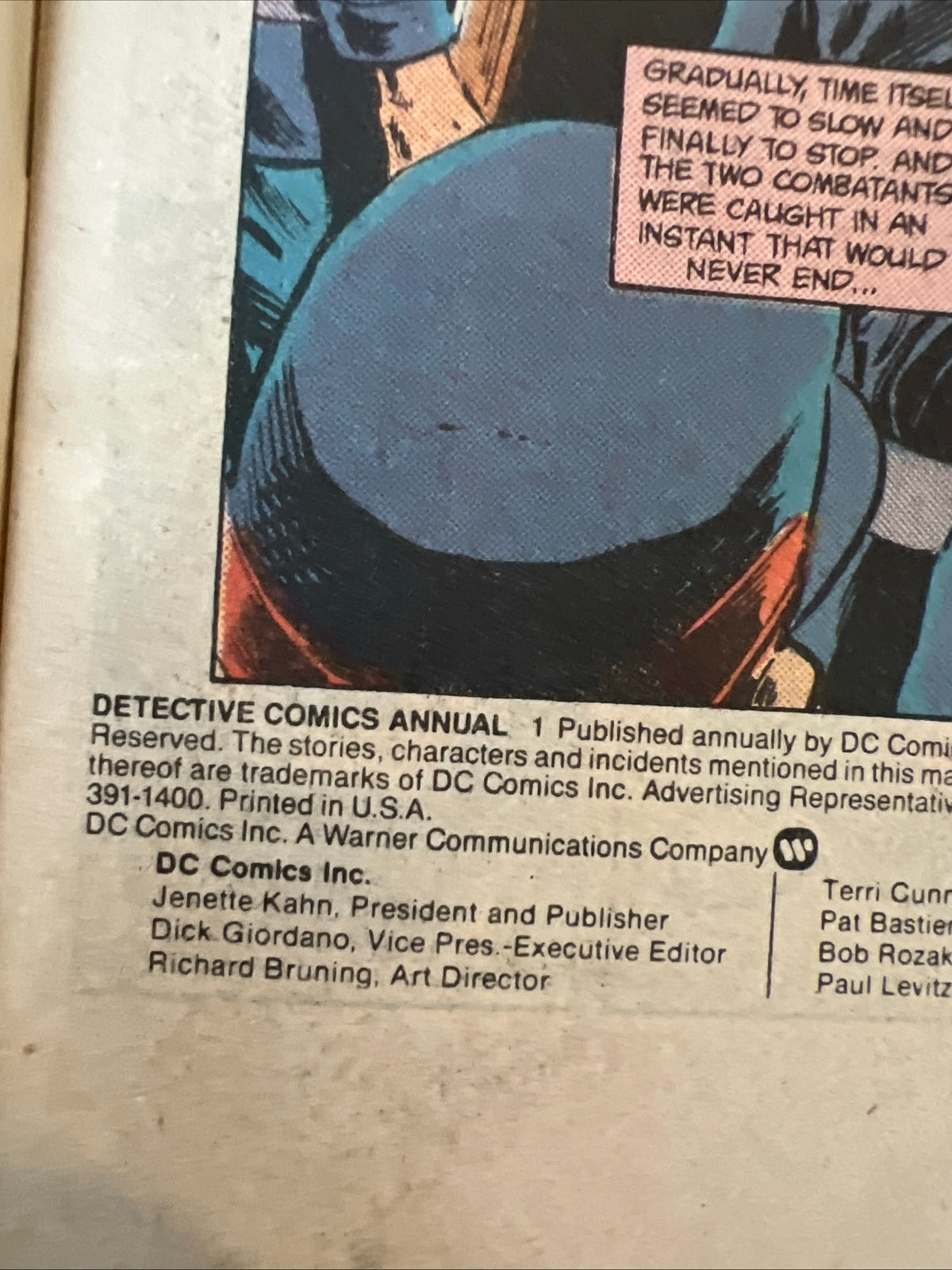 Detective Comics Annual #1 (1988) - DC COMICS
