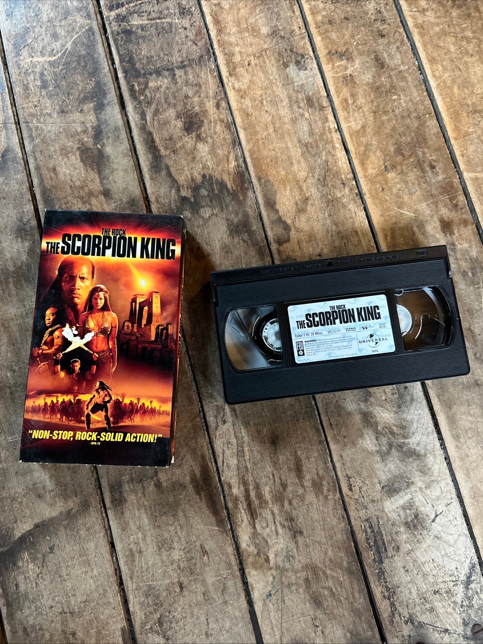 The Scorpion King (VHS 2004) Adventure / Action [PG-13]