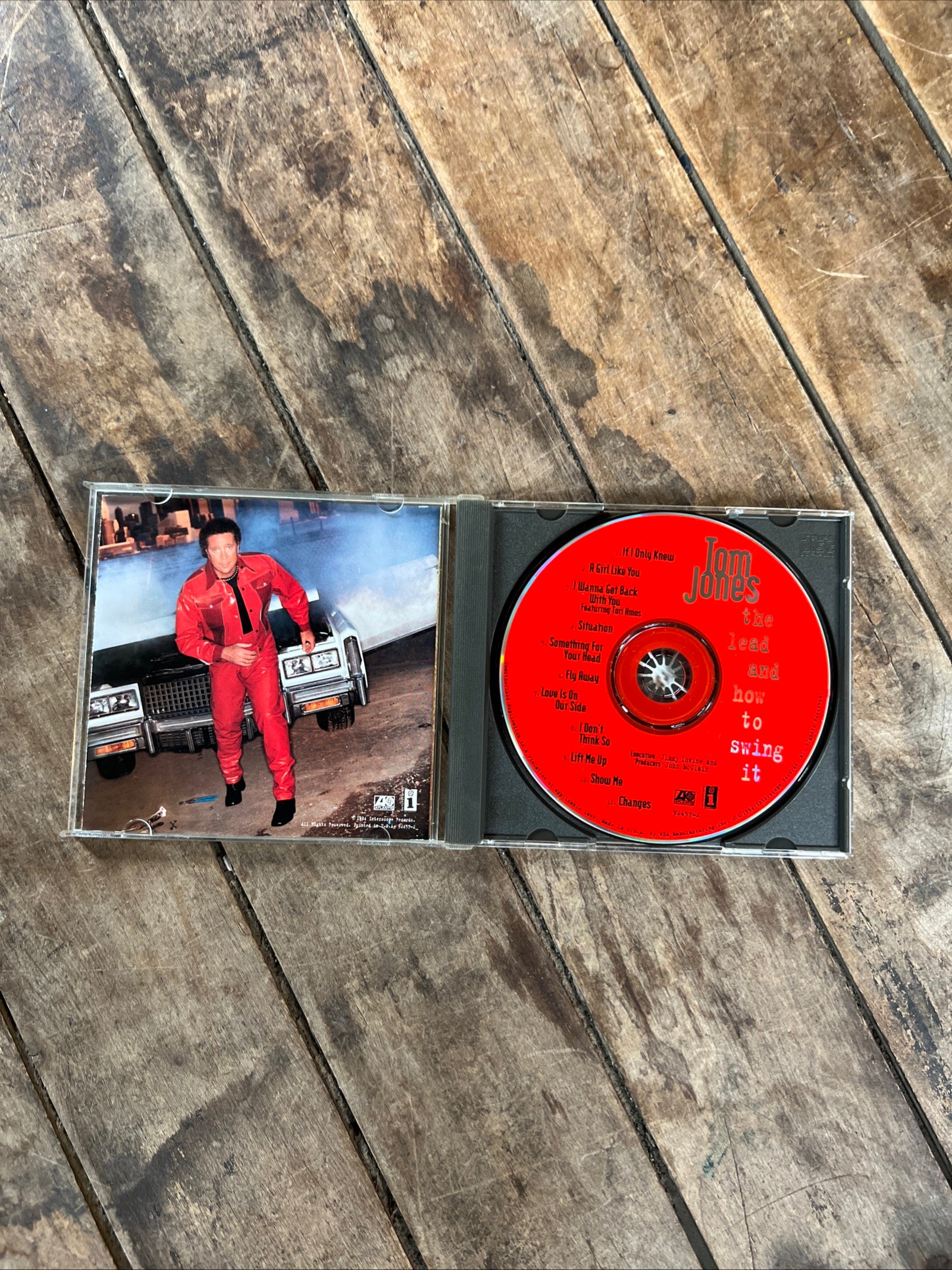 Tom Jones - The Lead And How To Swing It - 1994 Interscope Records - CD Album
