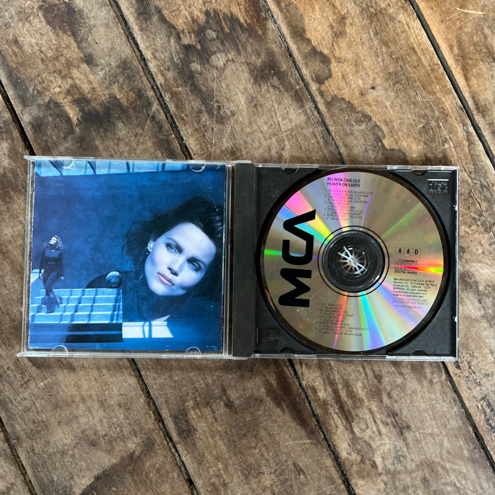 Belinda Carlisle - Heaven On Earth - 1987 MCA Records - CD Album