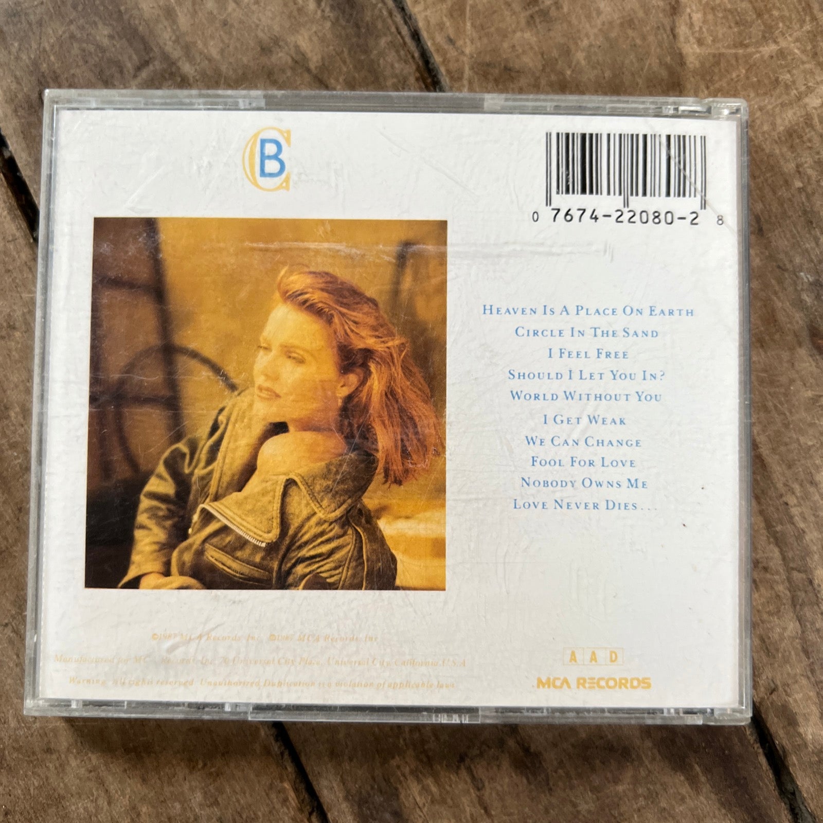 Belinda Carlisle - Heaven On Earth - 1987 MCA Records - CD Album