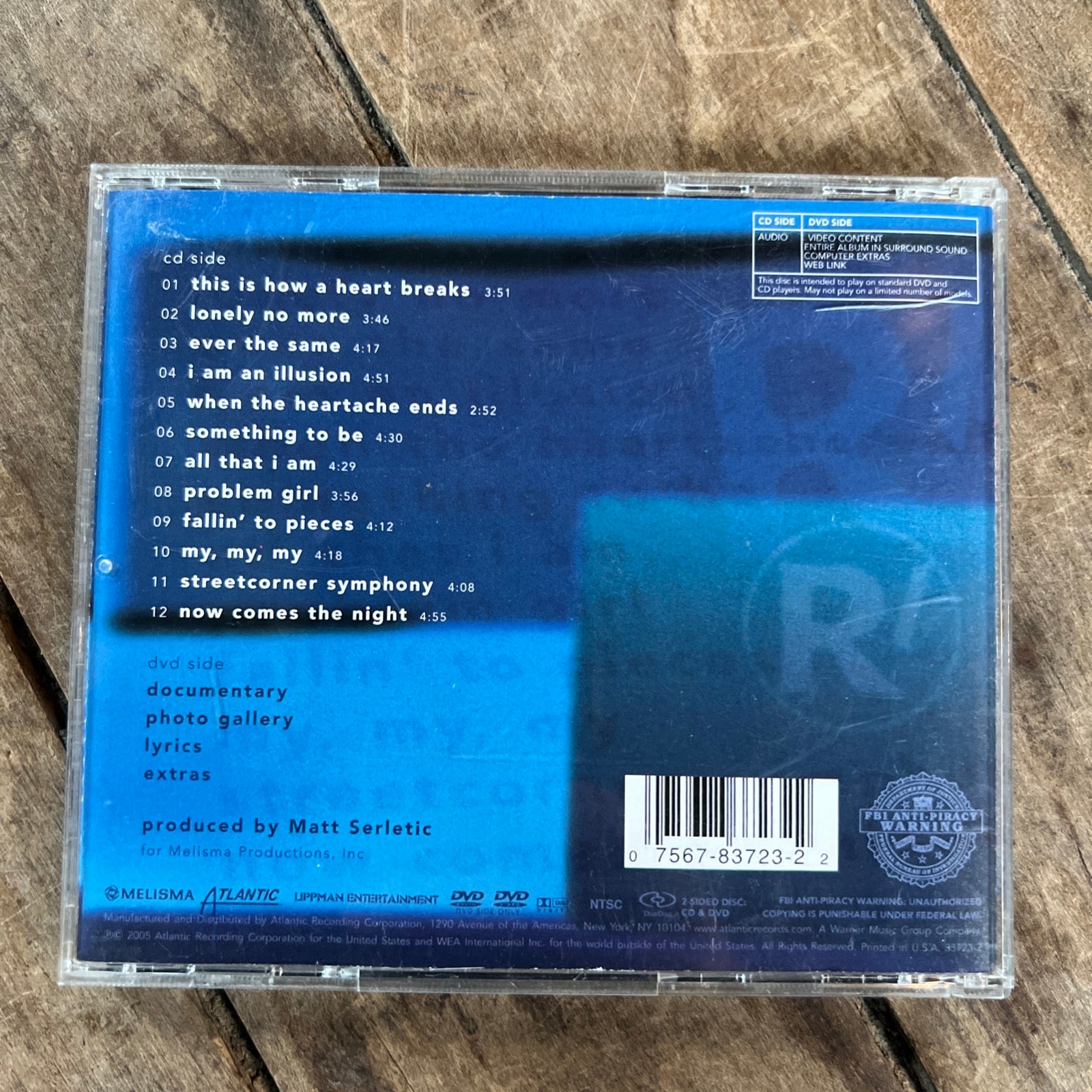Rob Thomas - Something To Be - 2005 Melisma Atlantic Records - CD Album