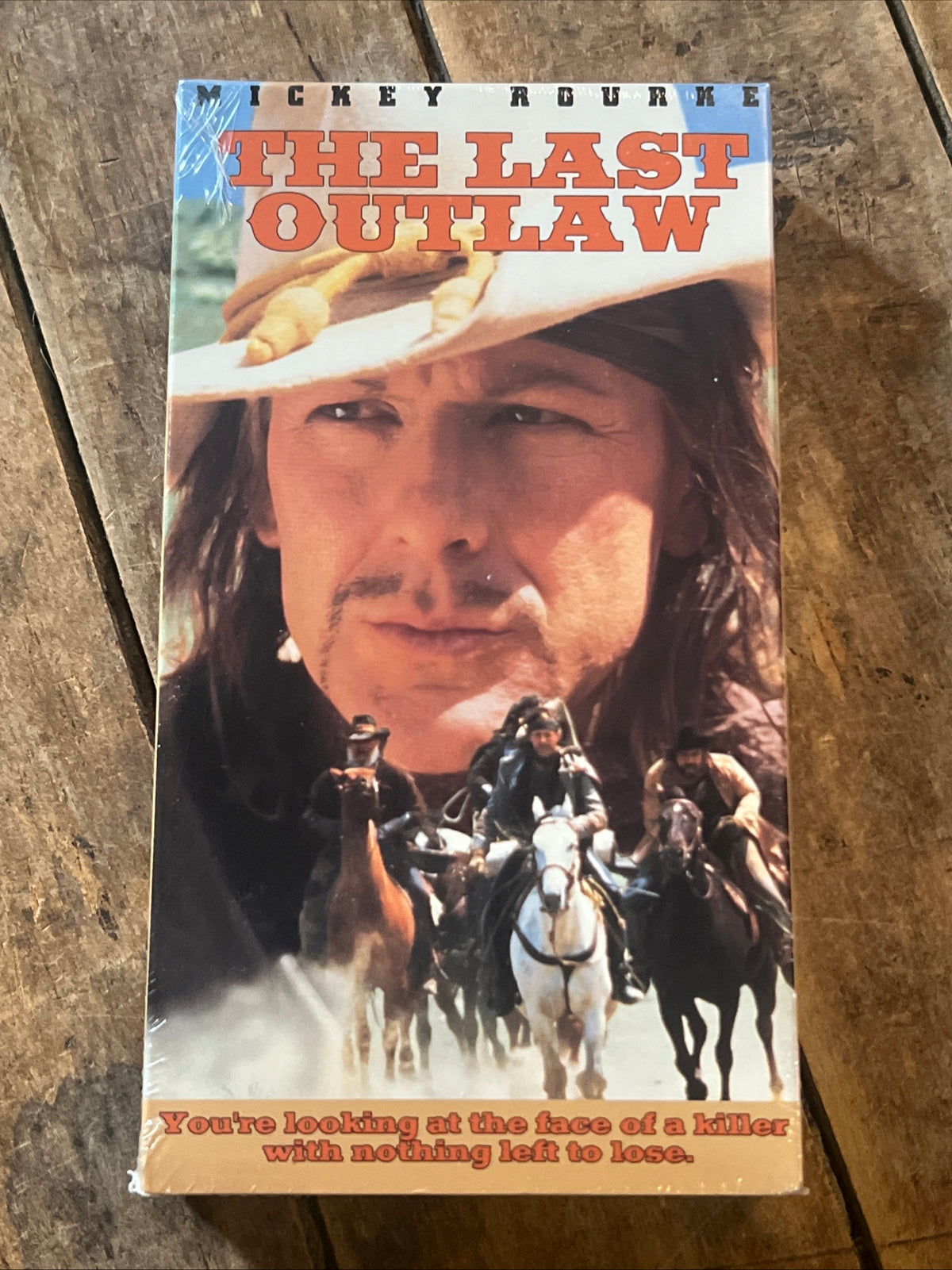 The Last Outlaw ( VHS 1993 ) Western / Action [R] Mickey Rourke - NOS
