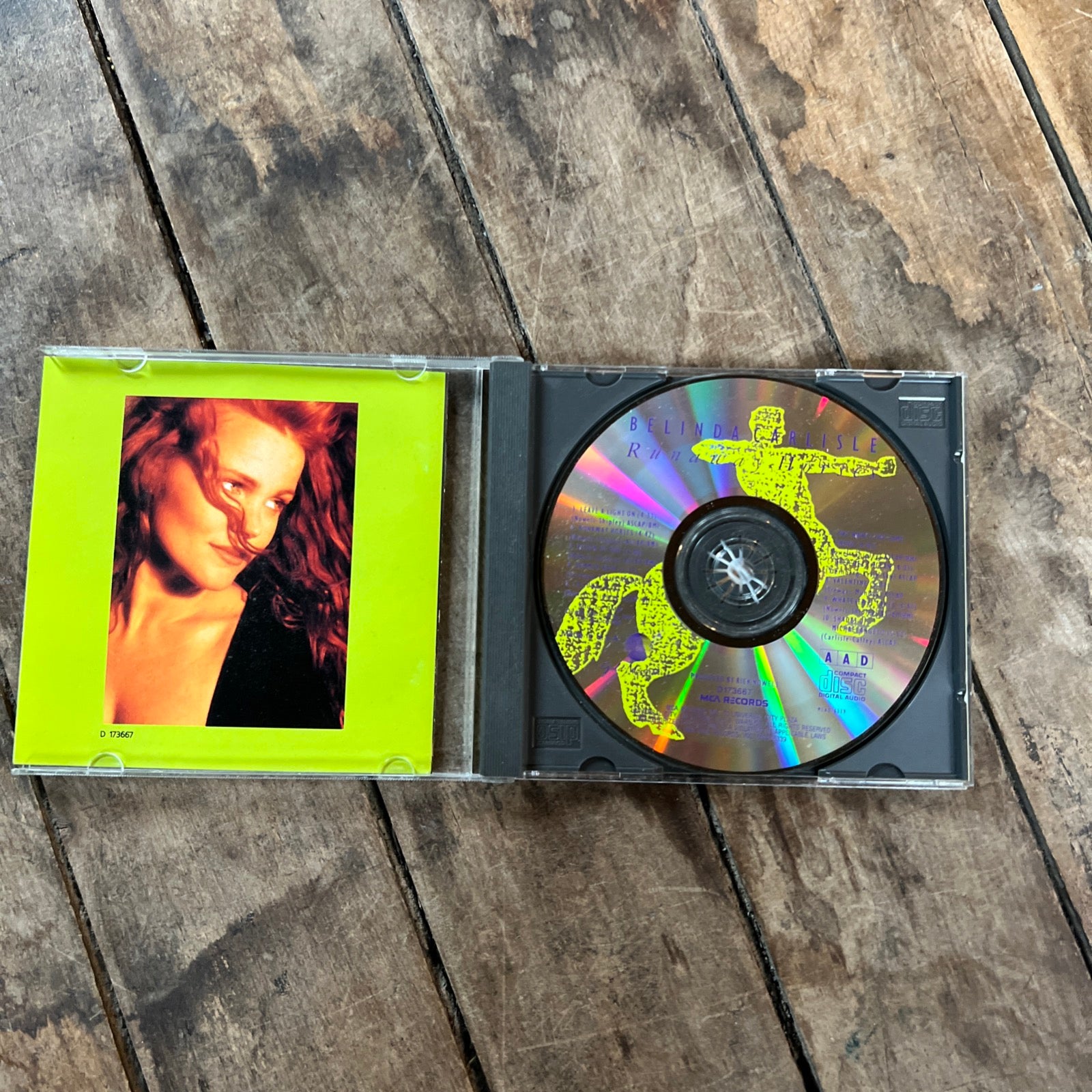 Belinda Carlisle - Runaway Horses - 1989 MCA Records - CD Album