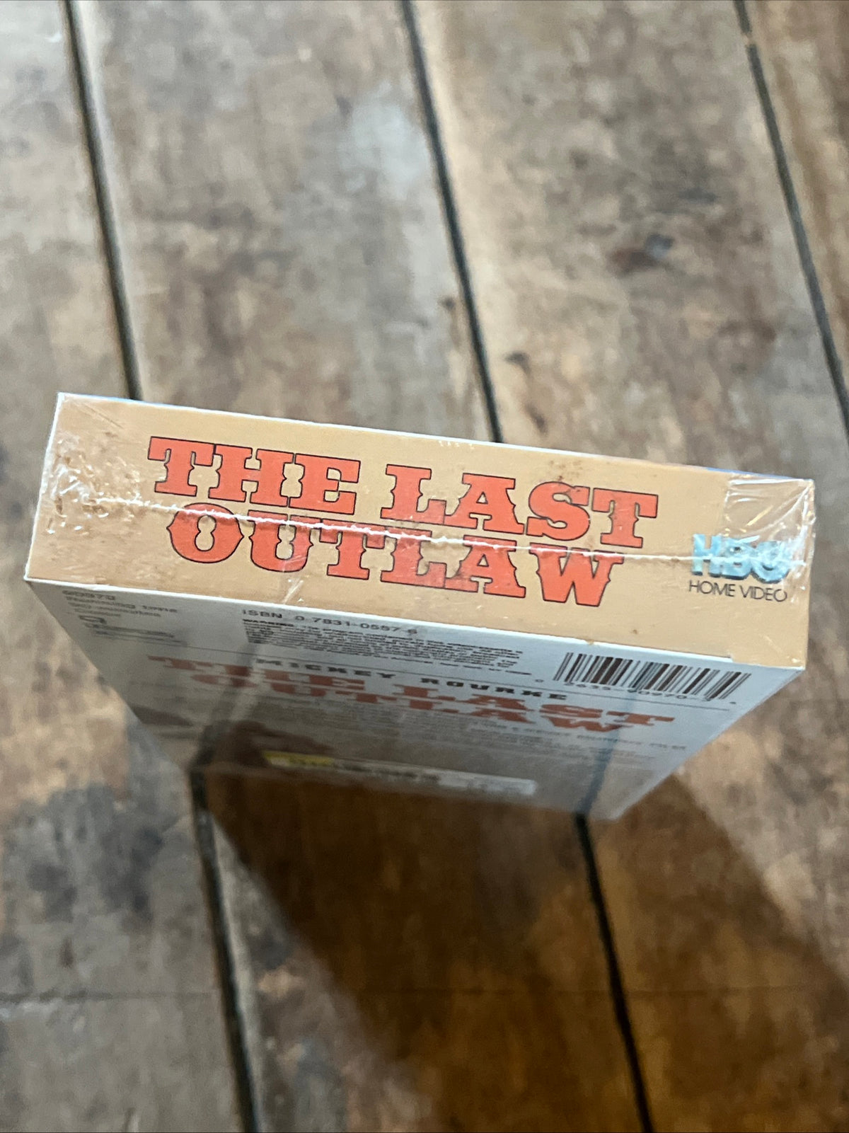 The Last Outlaw ( VHS 1993 ) Western / Action [R] Mickey Rourke - NOS
