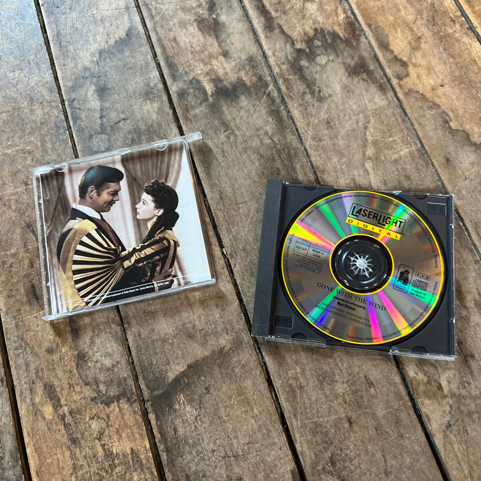 Gone With The Wind - Max Steiner - 1994 Laser Light Digital Records - CD Album