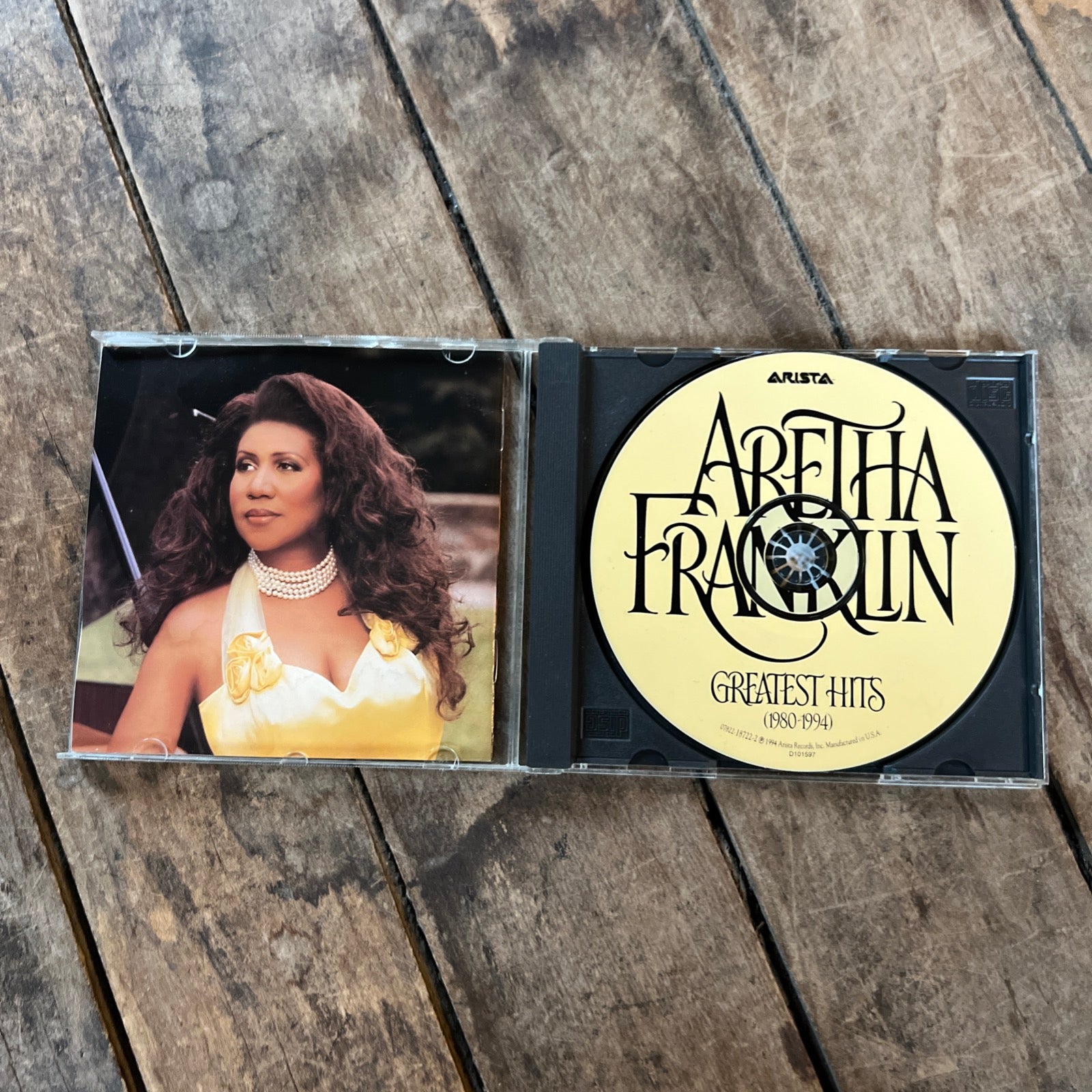 Aretha Franklin Greatest Hits ( 1980-1994) - Arista Records 1994 - CD Album