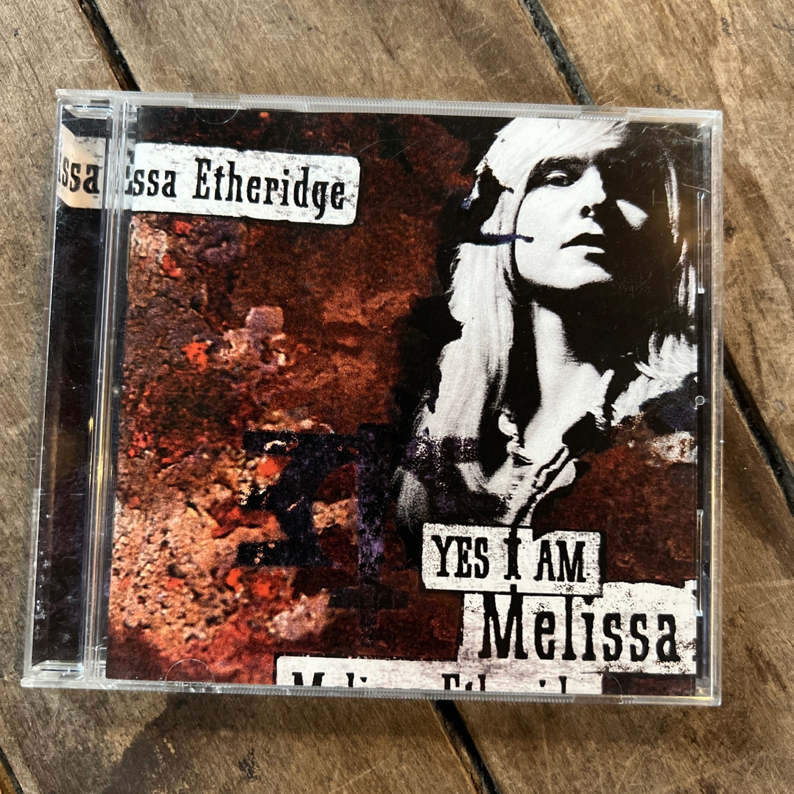Melissa Etheridge - Yes I Am - 1993 Island Records - CD Album