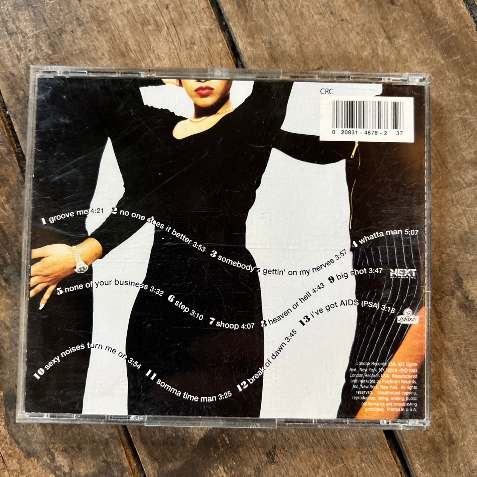 Salt ‘N’ Pepa - Very Necessary - 1993 Next Plateau Records - CD Album
