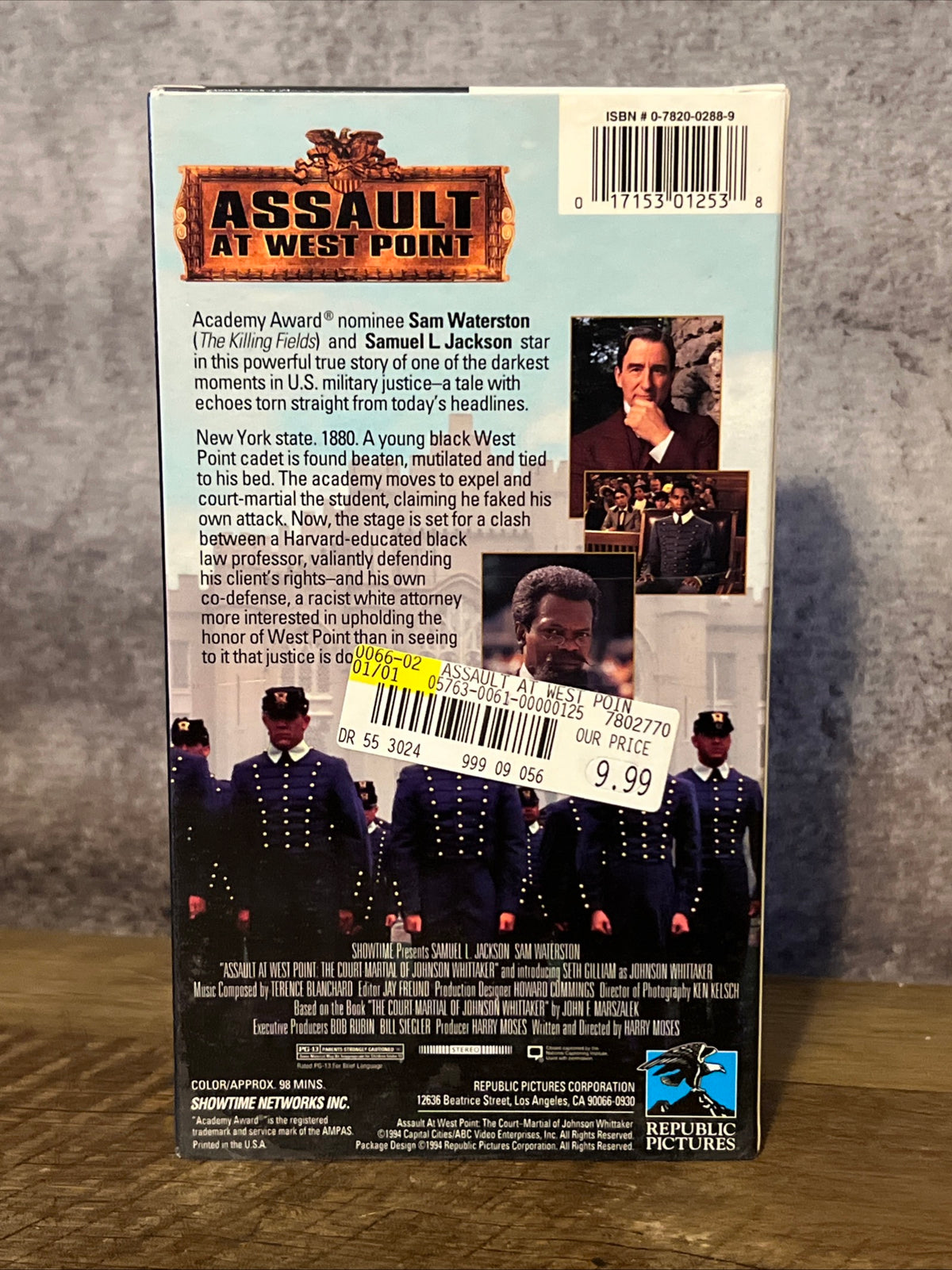 Assault At West Point ( VHS 1992) Thriller /Drama [PG-13] Samuel L Jackson - NOS