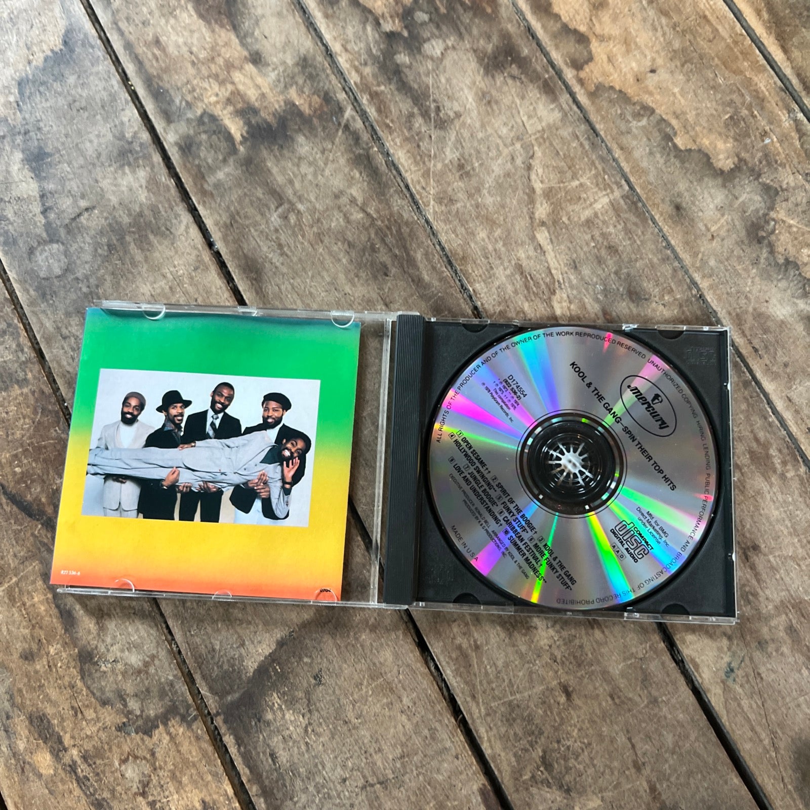 Kool & The Gang Spin Their Top Hits - 1990 Mercury Records - CD Album