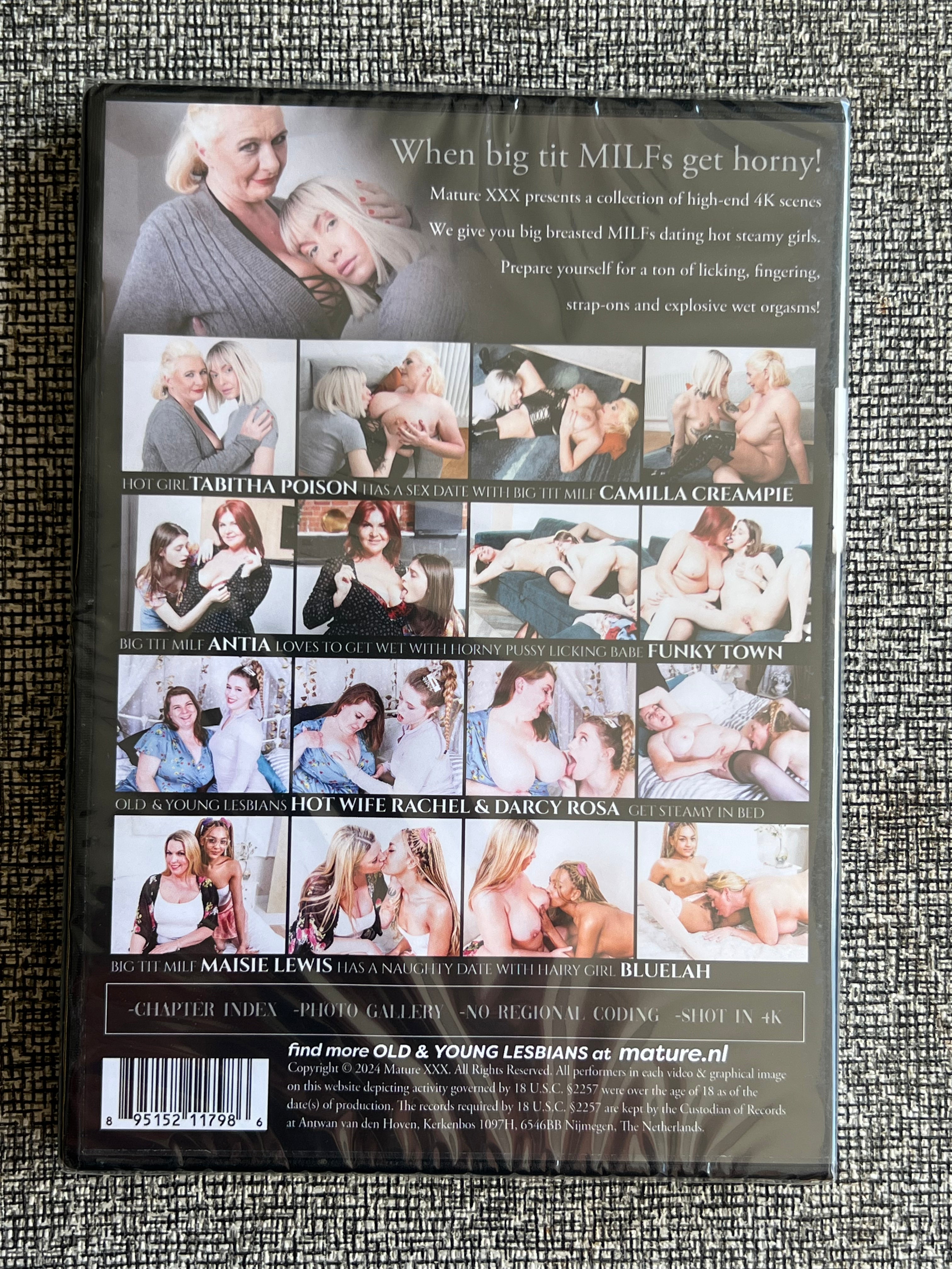 Big Tit MILF Seeks Girl 6 - DVD 2024 - Mature XXX
