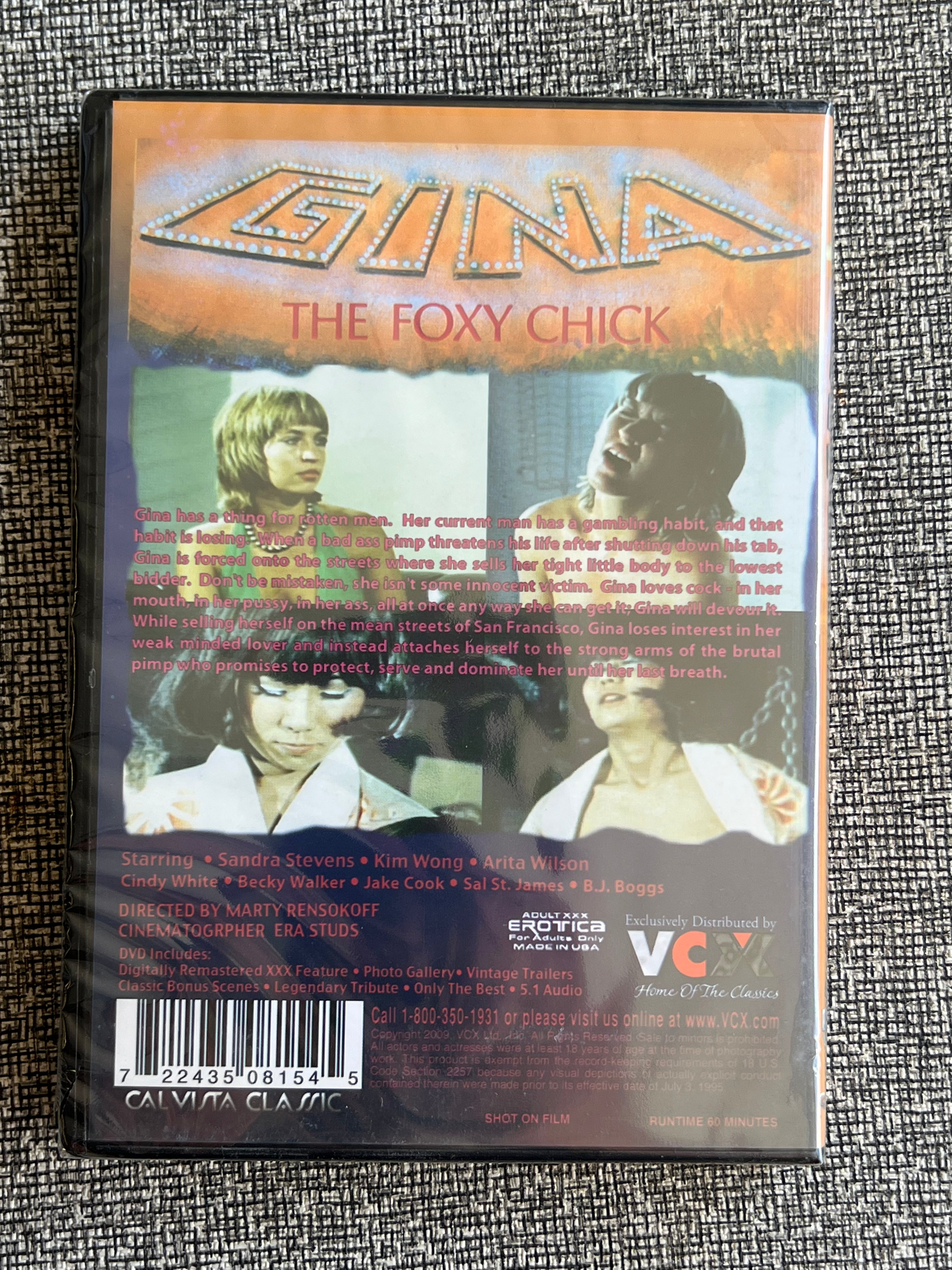 Gina The Foxy Chick - DVD 1974 - VCX