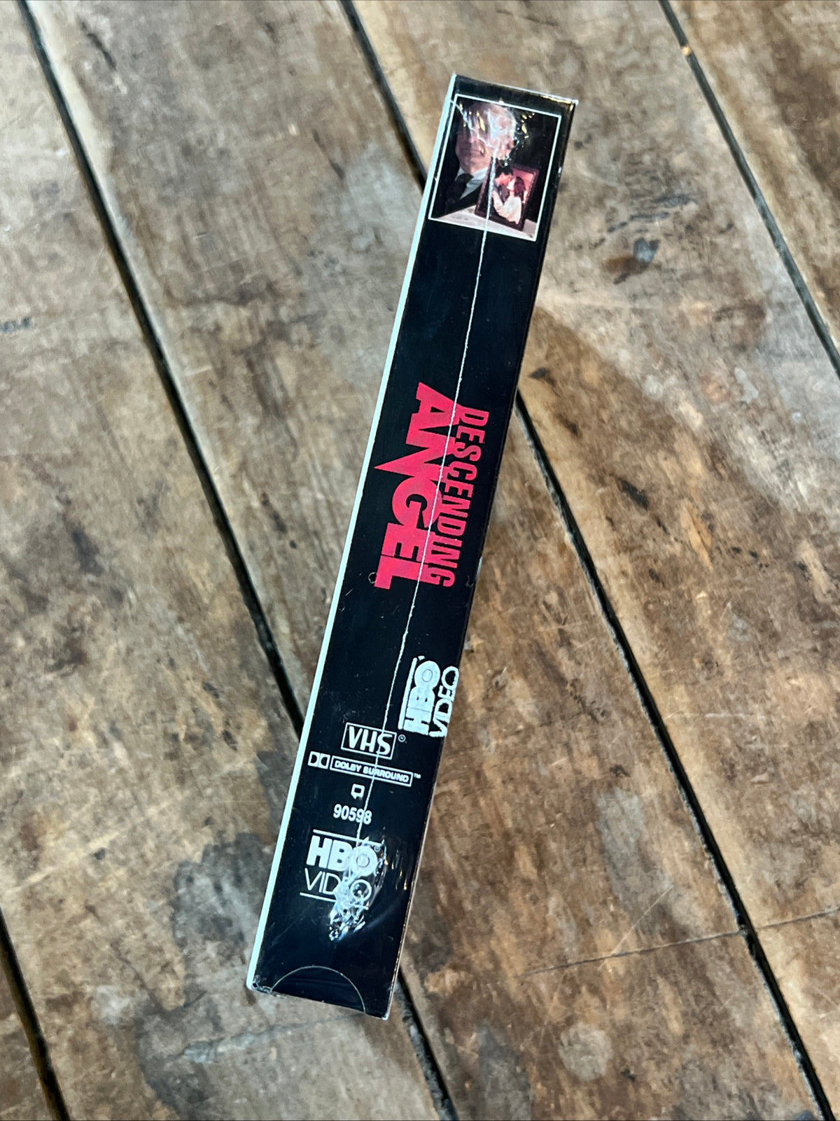 Descending Angel ( VHS 1990) Thriller /War [R] George C Scott & Diane Lane - NOS
