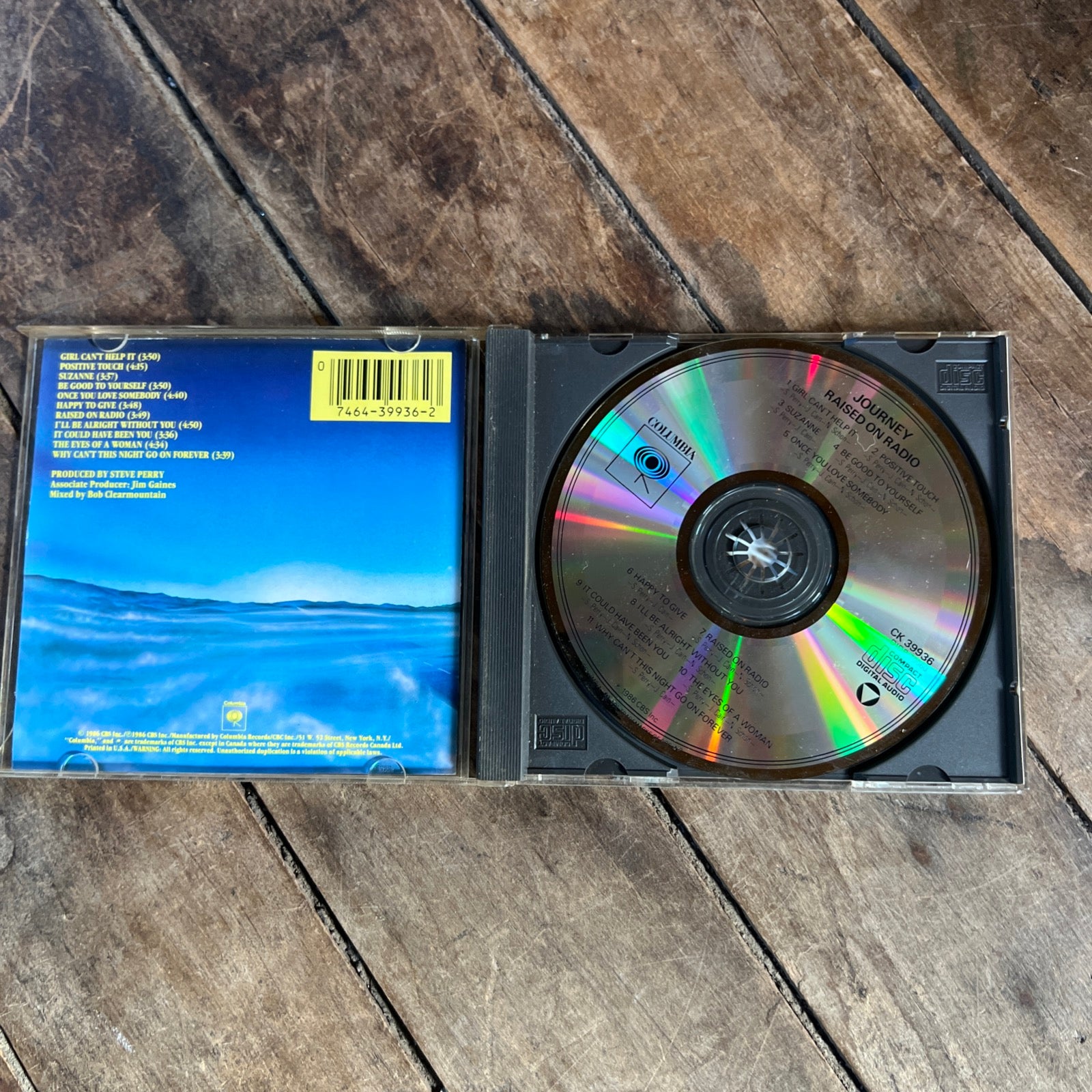 JOURNEY - Raised On Radio - 1986 Columbia Records - CD Album