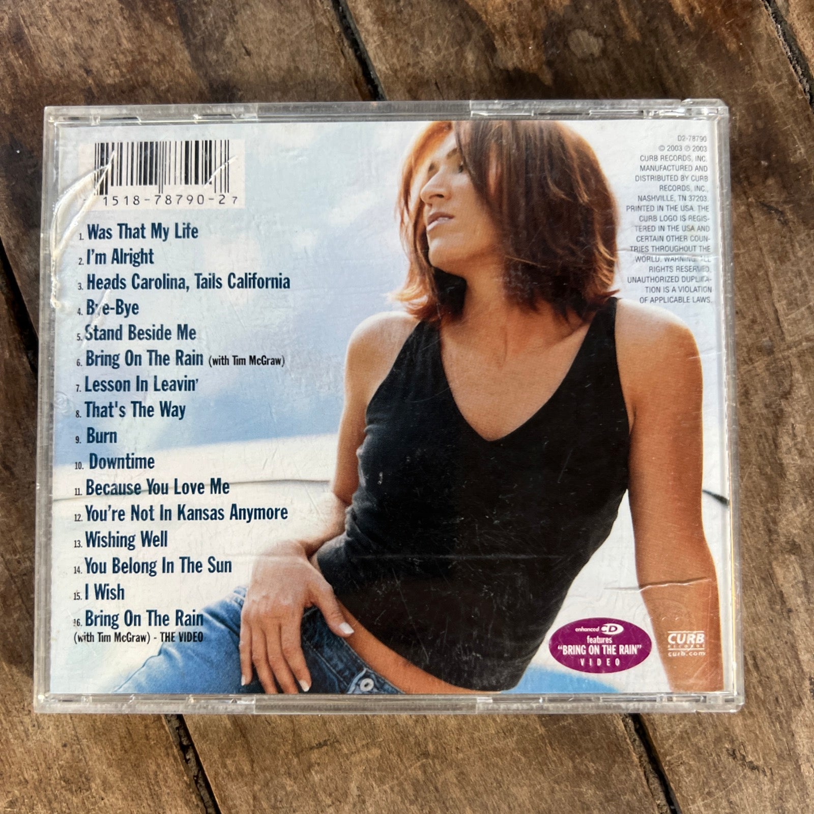 JO DEE MESSINA Greatest Hits - 2004 Curb Records - CD Album