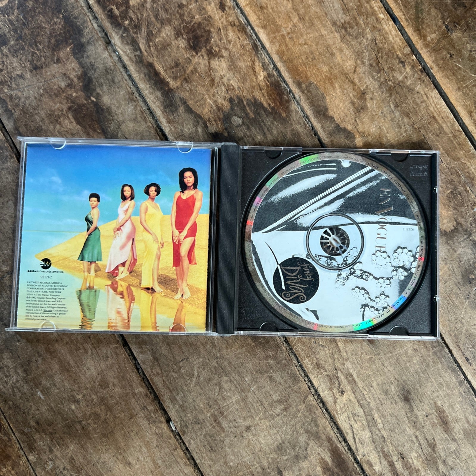 En Vogue - Funky Divas - 1992 East West Records America - CD Album