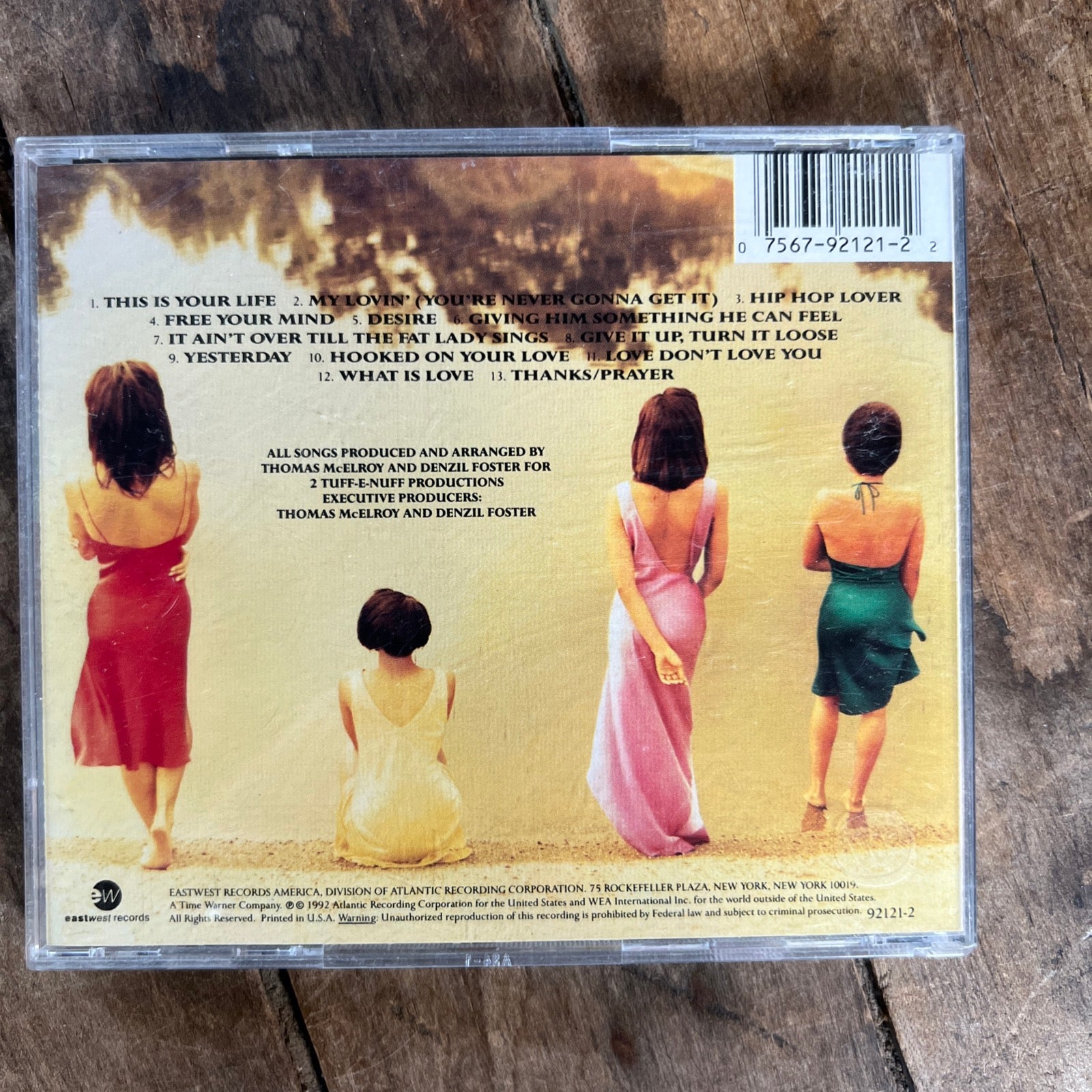 En Vogue - Funky Divas - 1992 East West Records America - CD Album