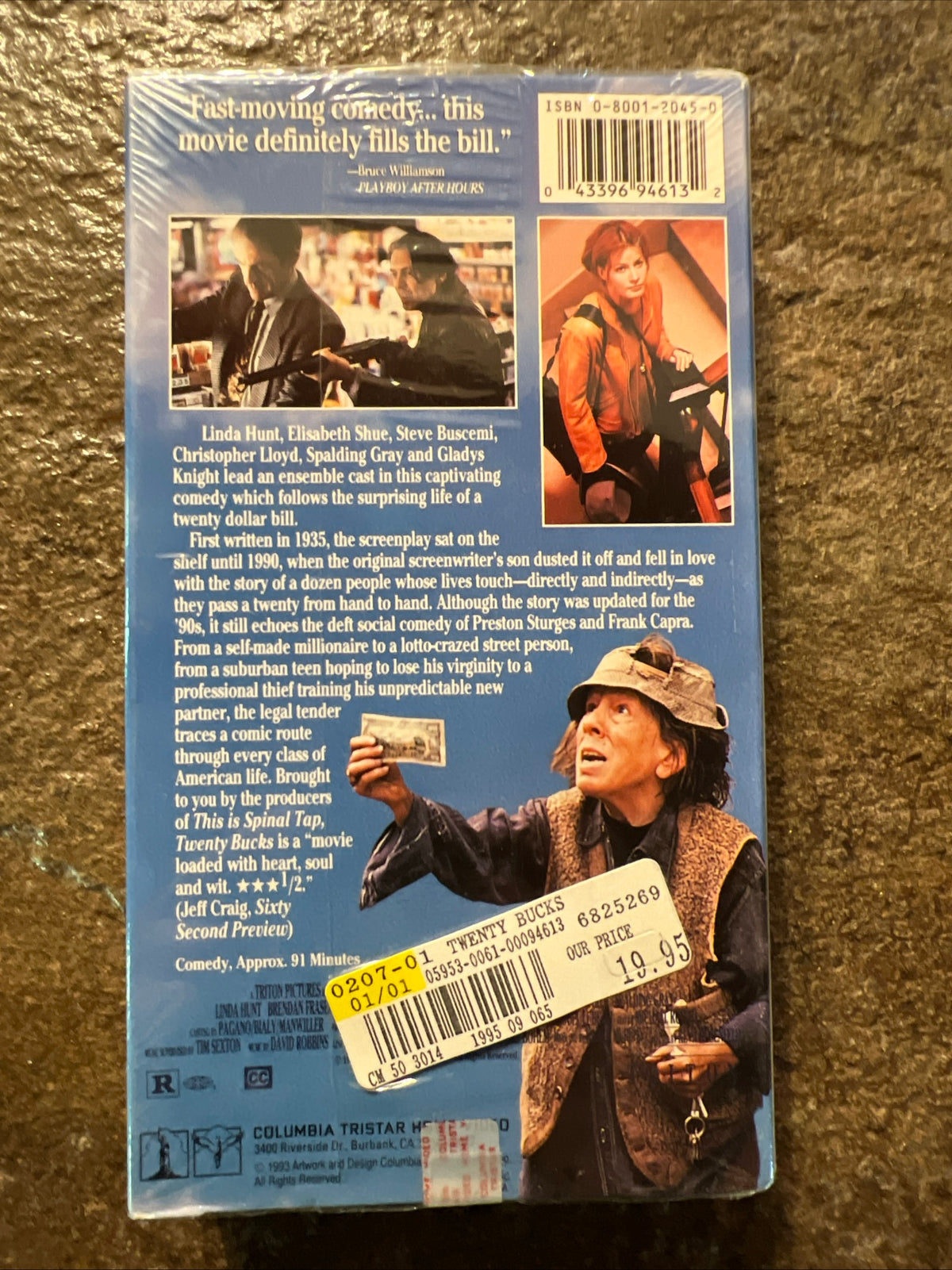 Twenty Bucks ( VHS 1993 ) Drama /Comedy [NR] New Sealed - NOS