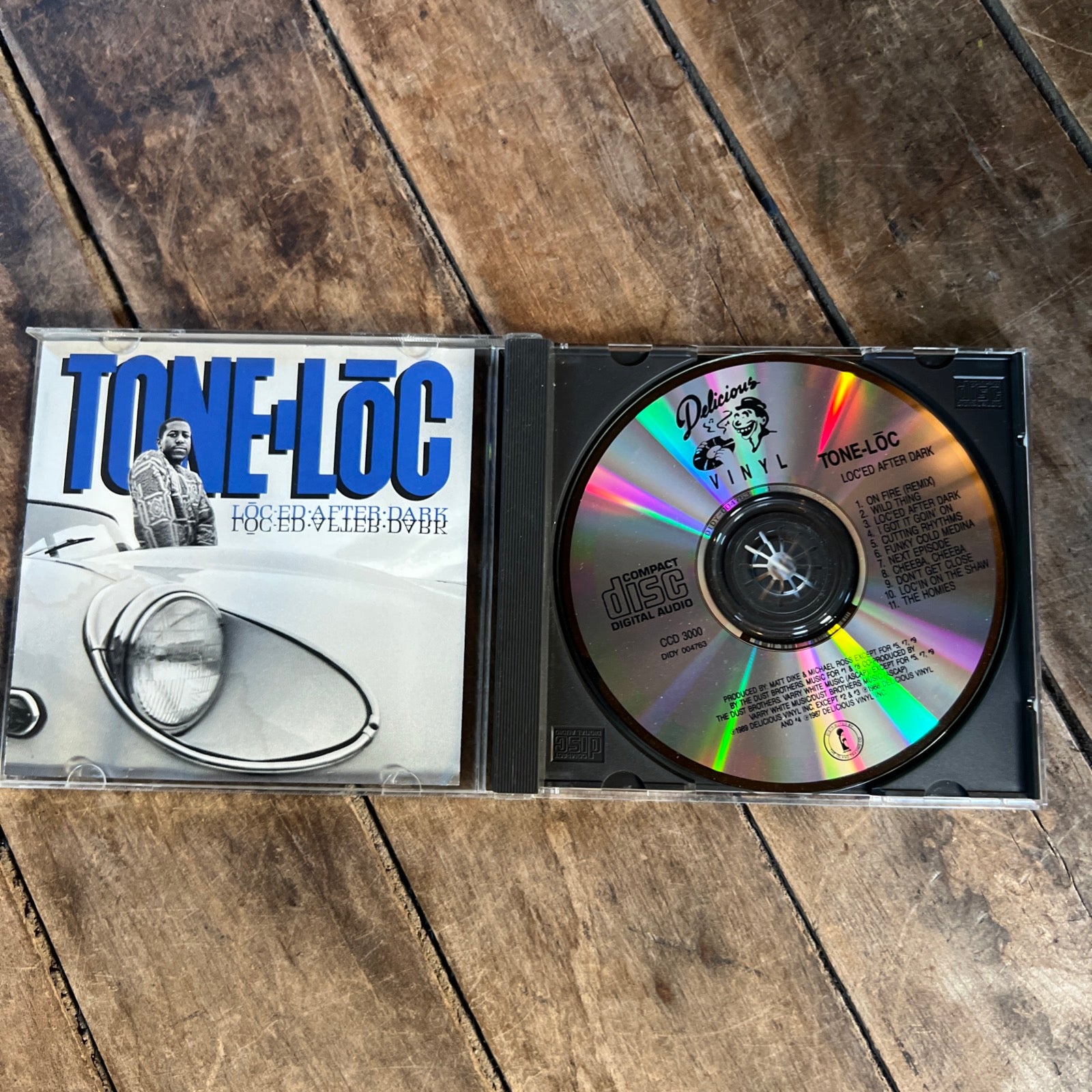 Tone Loc - Loc’ed After Dark - 1989 Delicious Vinyl Records - CD Album
