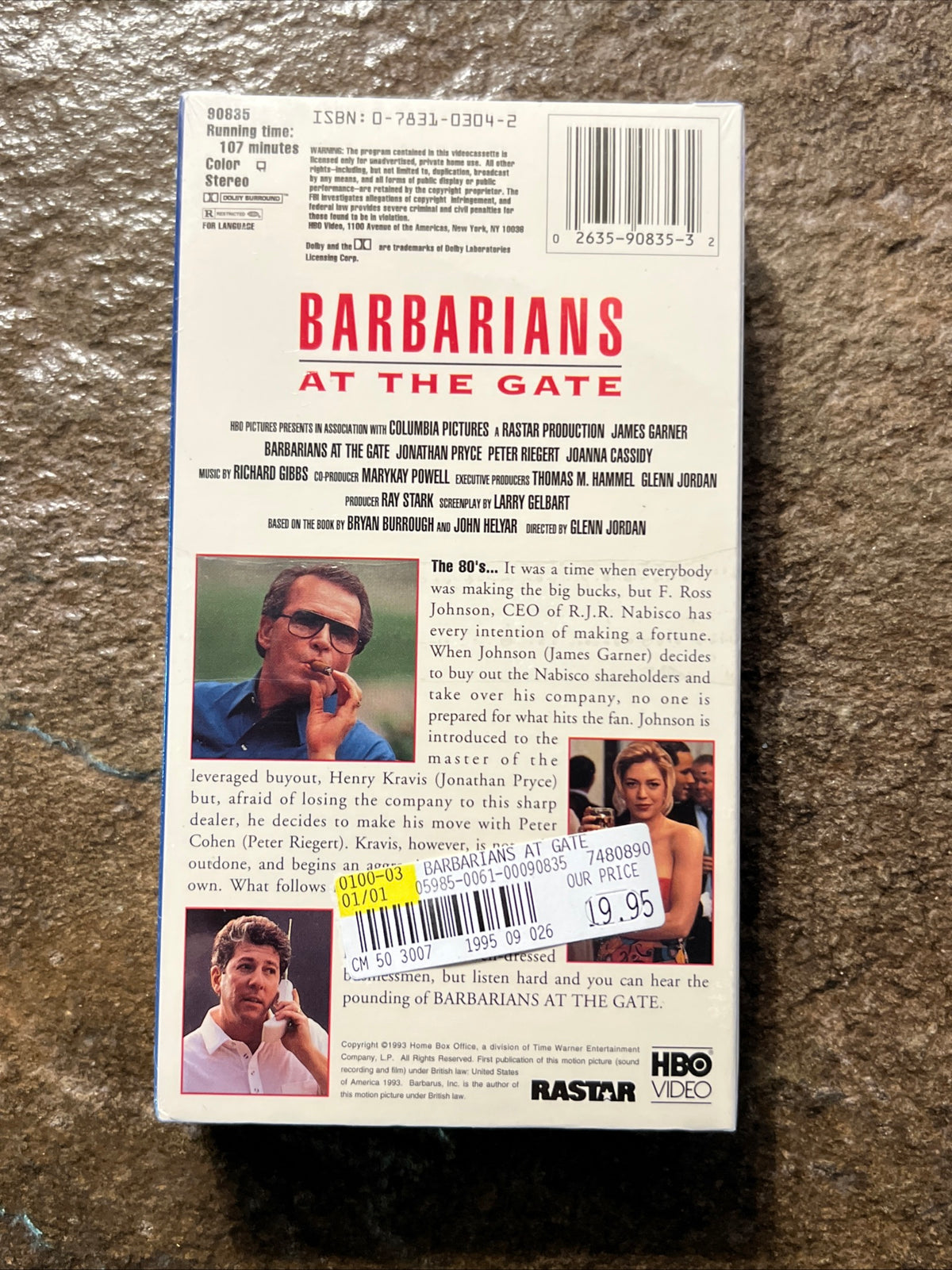 Barbarians At The Gate ( VHS 1993 ) Drama /Comedy [R] New Sealed - NOS