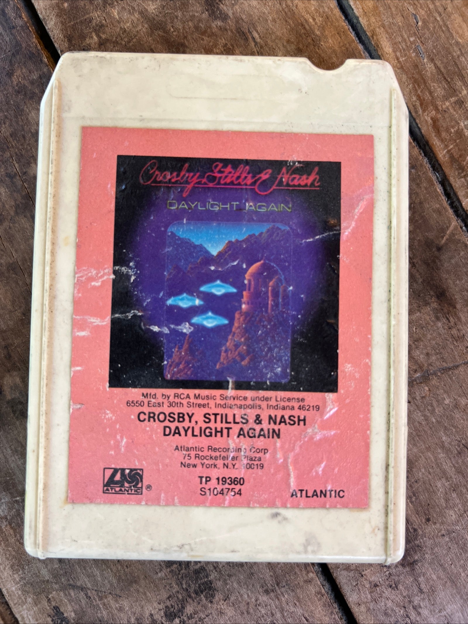 Crosby, Stills & Nash - Daylight Again - 1982 Atlantic Records - 8 Track Album