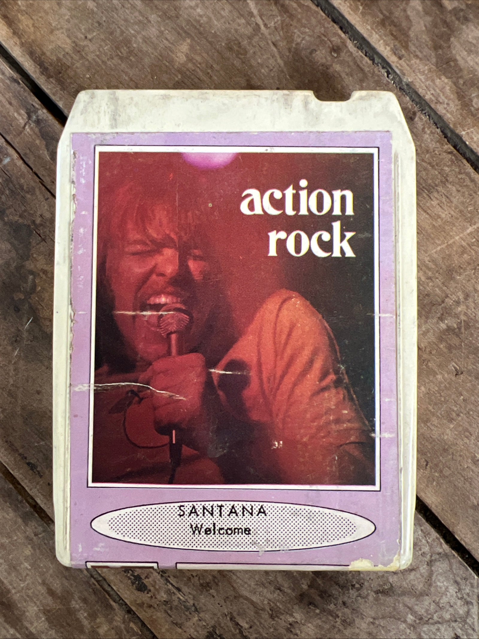 Santana - Welcome - 1973 Columbia Records - 8 Track Cartridge Album Action Rock