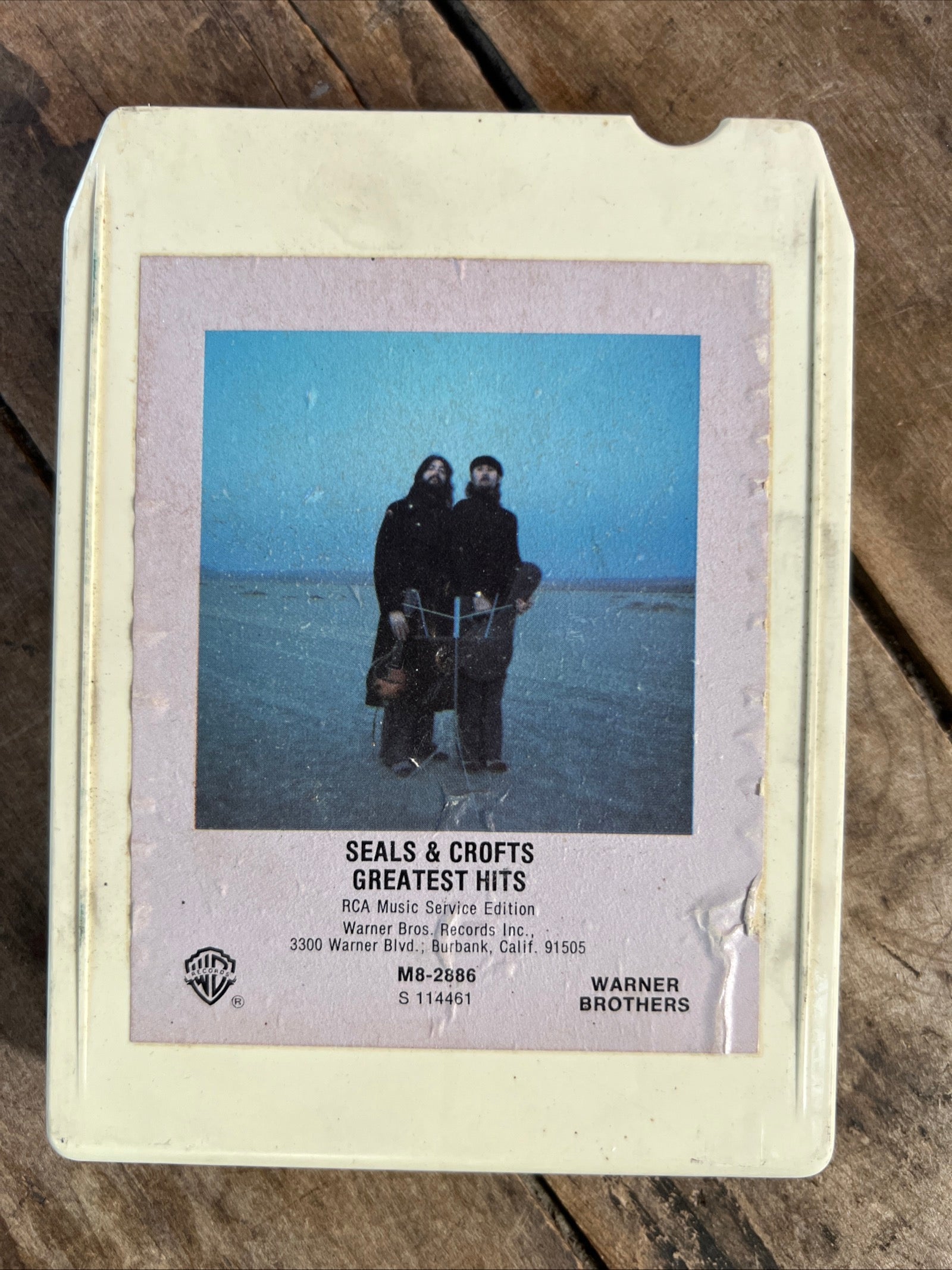 Seals & Crofts Greatest Hits- 1975 Warner Bros Records - 8 Track Cartridge Album