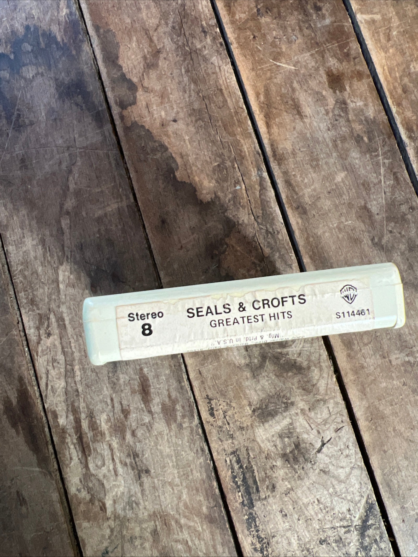Seals & Crofts Greatest Hits- 1975 Warner Bros Records - 8 Track Cartridge Album