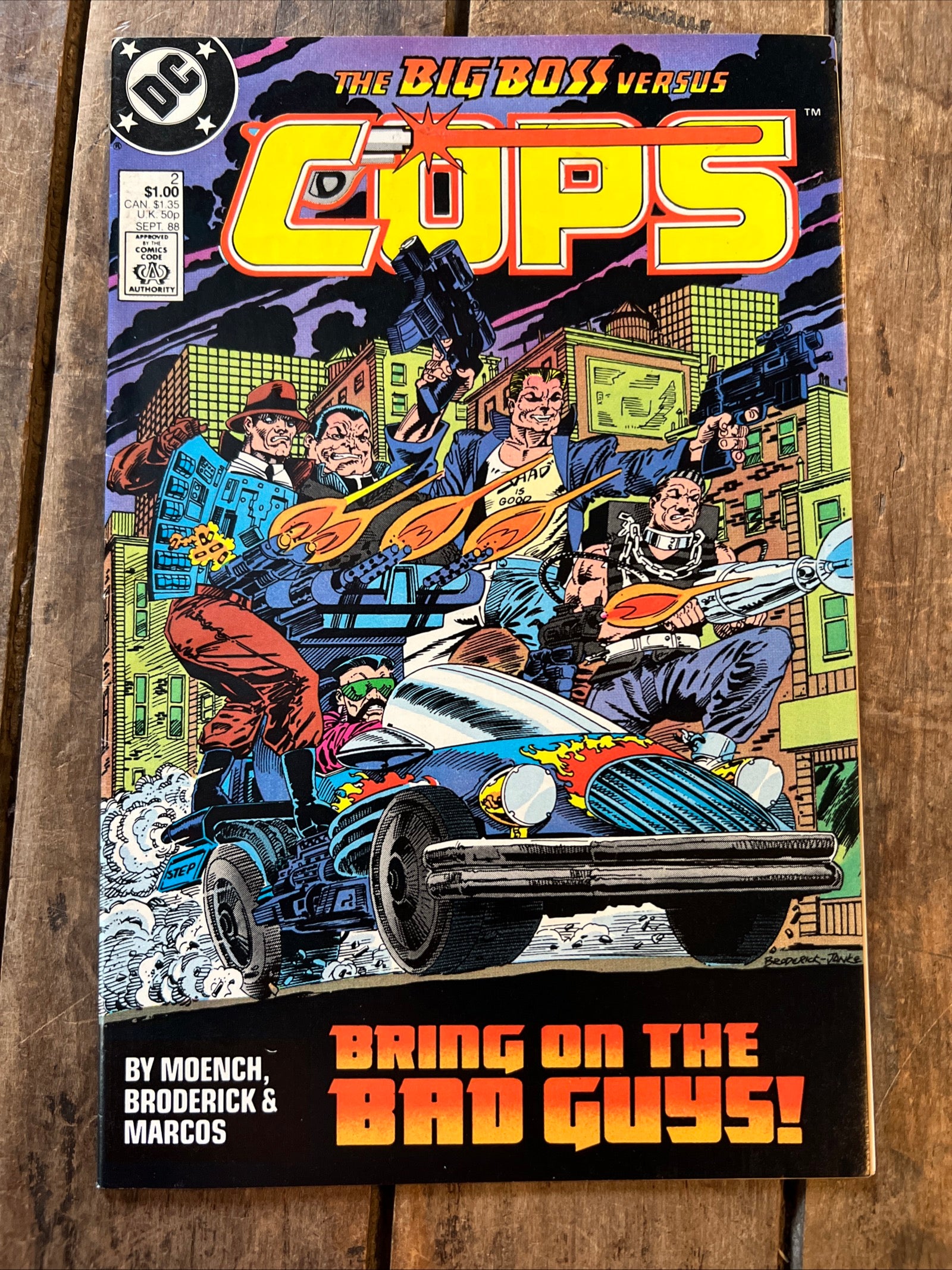 COPS #2 (1988) Bring On The Bad Guys - DC Comics
