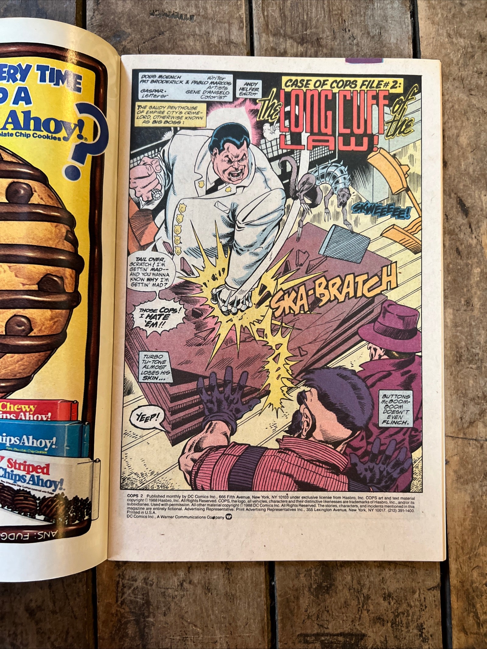 COPS #2 (1988) Bring On The Bad Guys - DC Comics